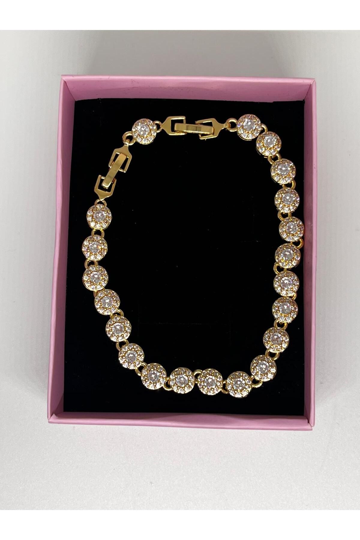 ZD JEWELRY Çelik 316L Kararmaz Özel seri Vip Full Zirkon Taş Kadın Bileklik