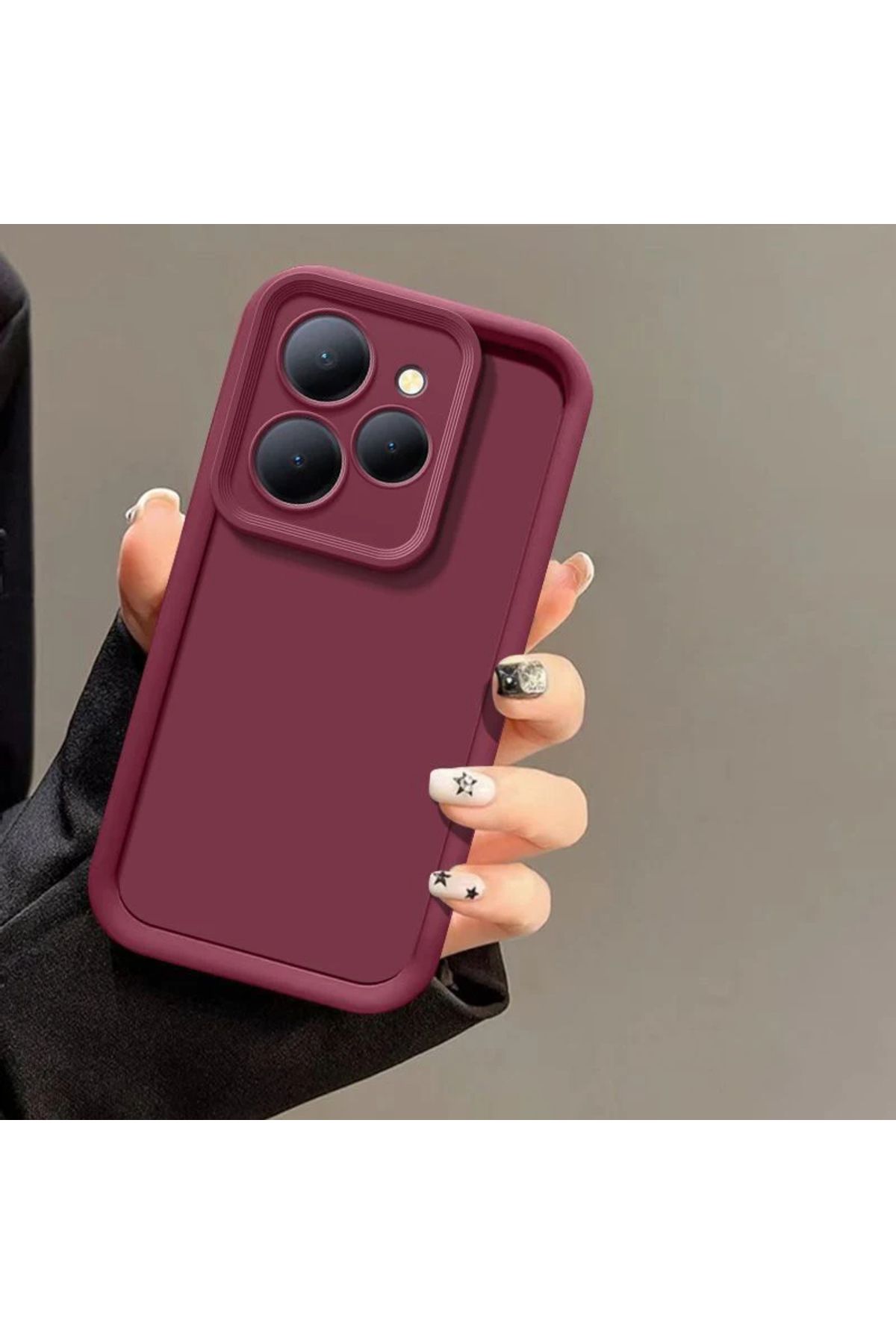 GRABONO Tecno Spark 20 Kılıf Kamera Korumalı Yüksek Darbeye Dayanıklı Candy Case Kapak