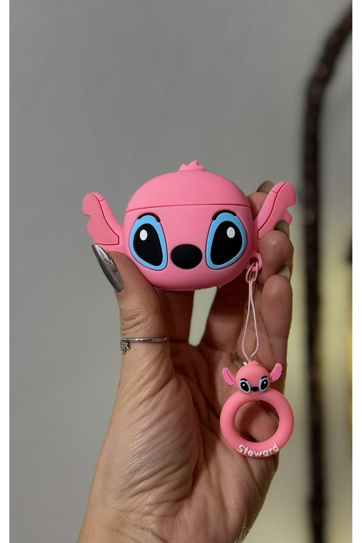 İPAX-4th Generation Airpods Case Figured Pattern Earphone Case Bluetooth Earphone Case 6