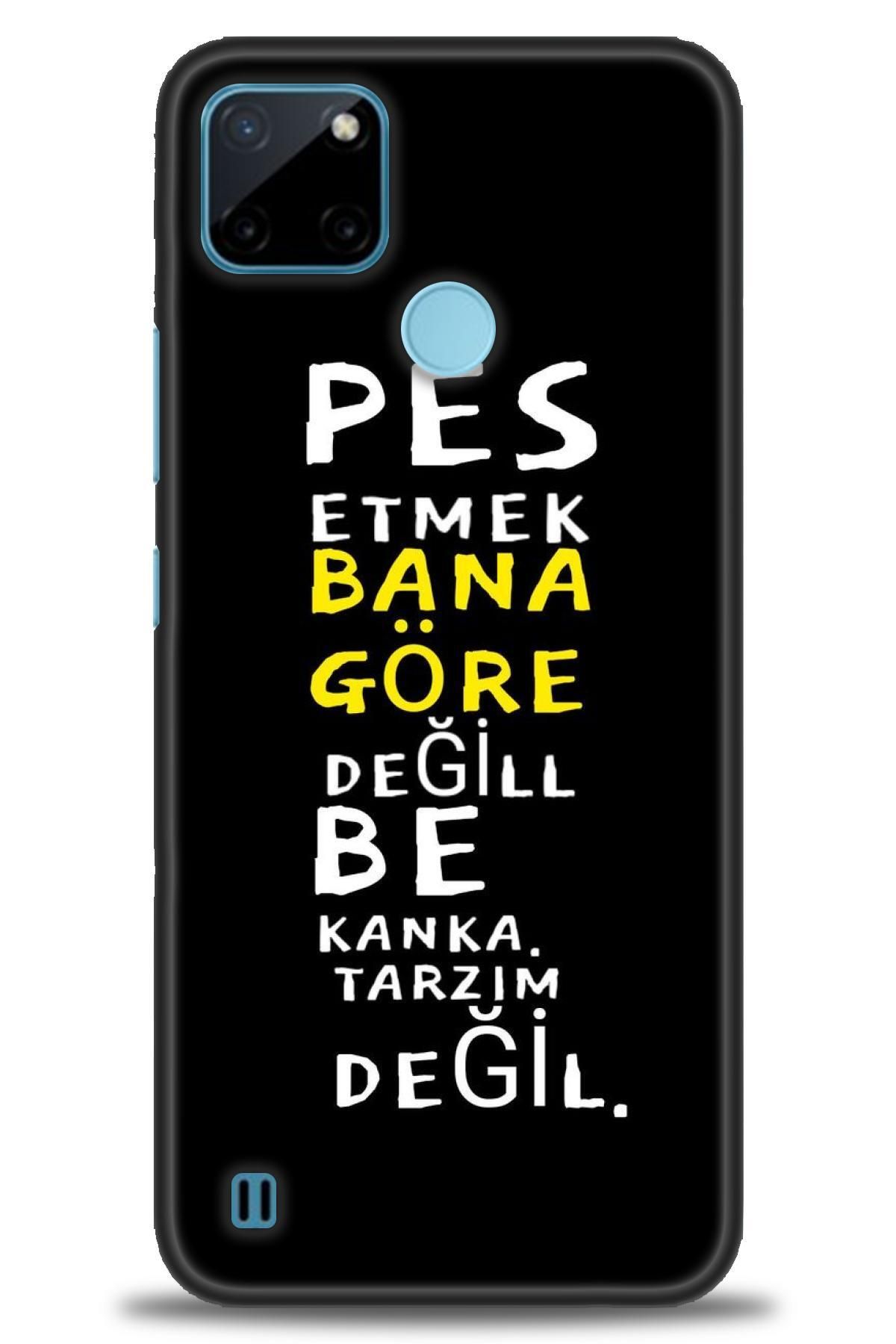 realme C21Y / C25Y İle Uyumlu HD Baskılı Desenli Silikon Kılıf - 475