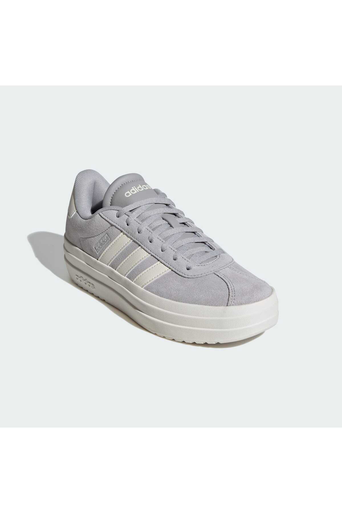 اسنیکر خاکستری زنانه کورت VL جسورانه اورجینال adidas