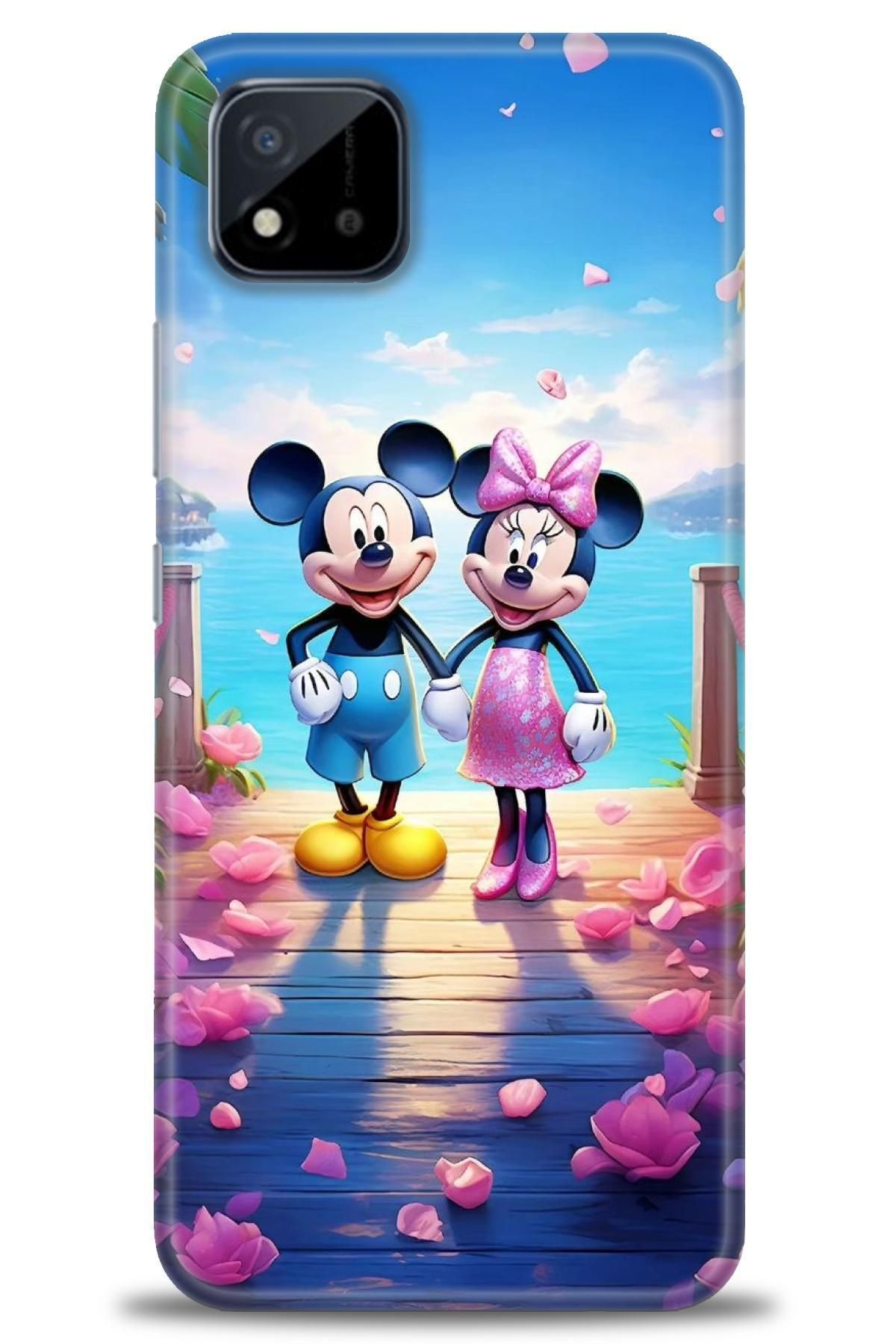 realme C11 2021 İle Uyumlu HD Baskılı Desenli Silikon Kılıf - 928
