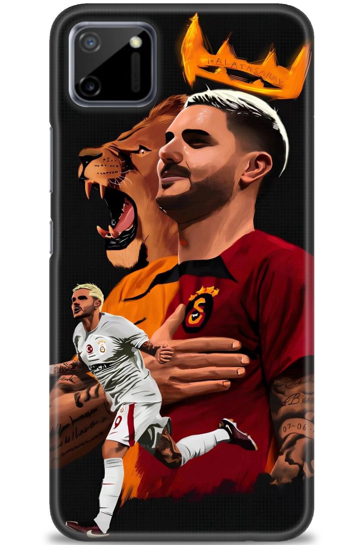 realme C11 İle Uyumlu HD Baskılı Desenli Silikon Kılıf - 147