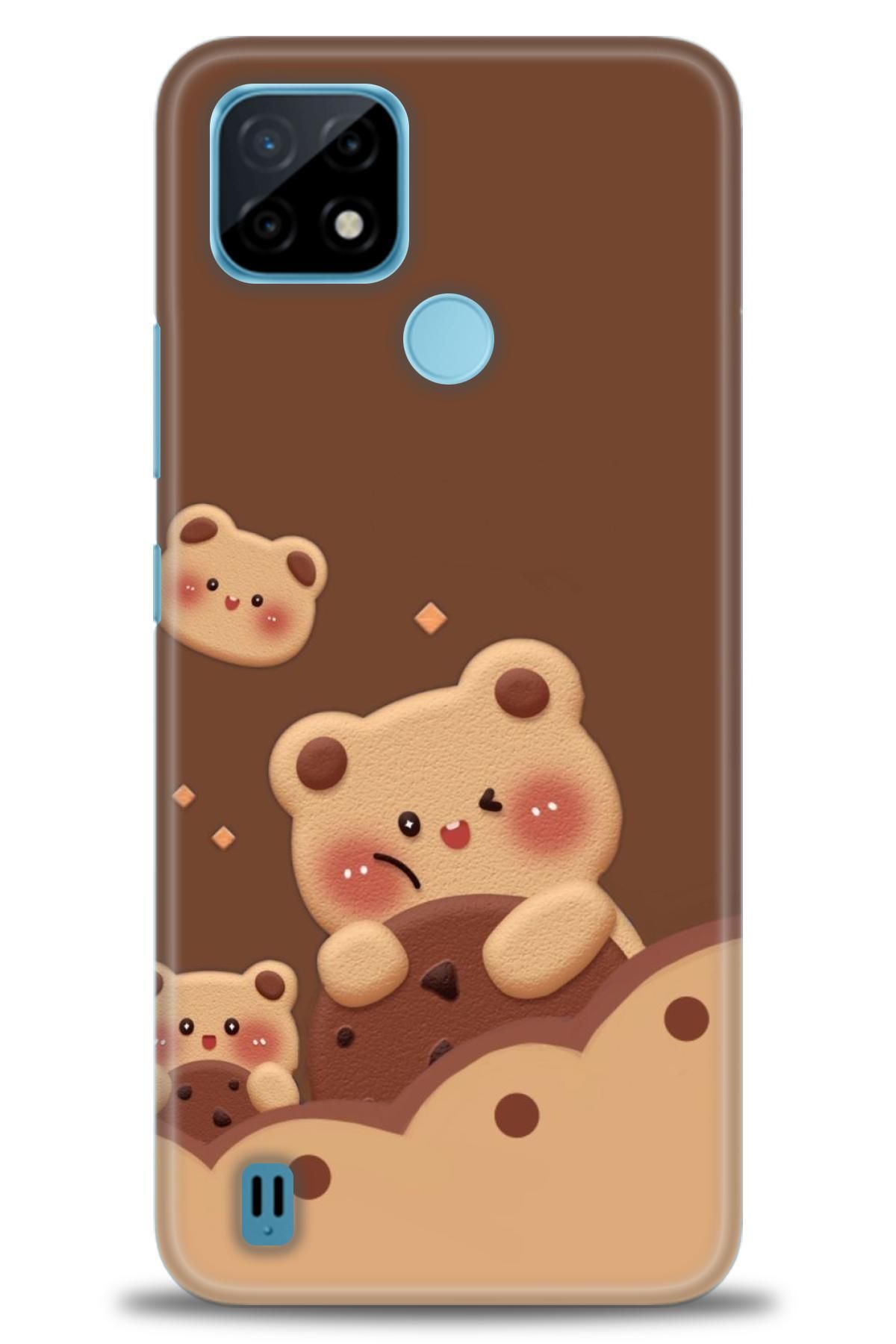 realme C21 İle Uyumlu HD Baskılı Kılıf - Karışık Seri - 443