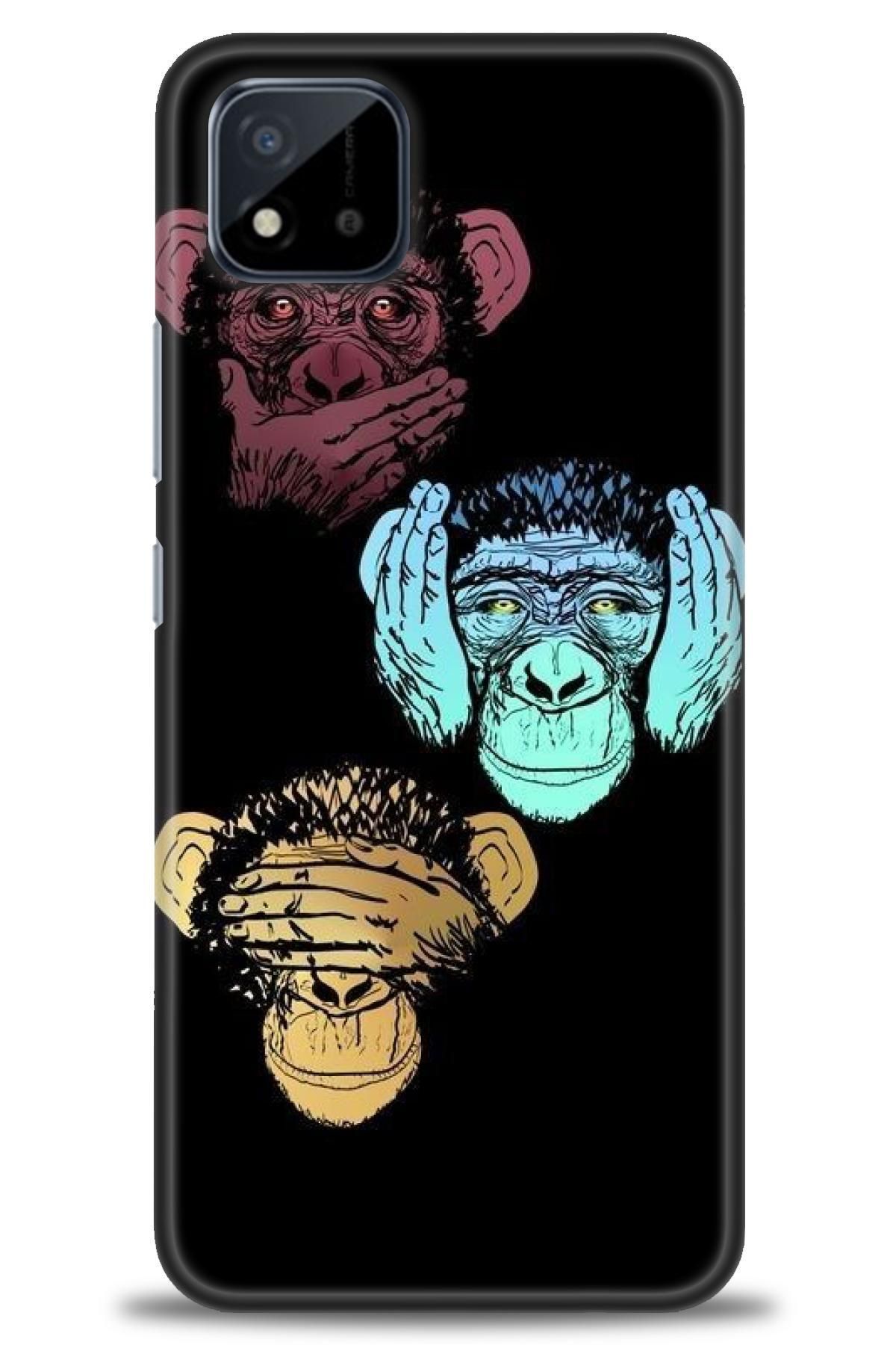 realme C11 2021 İle Uyumlu HD Baskılı Kılıf - Karışık Seri - 841