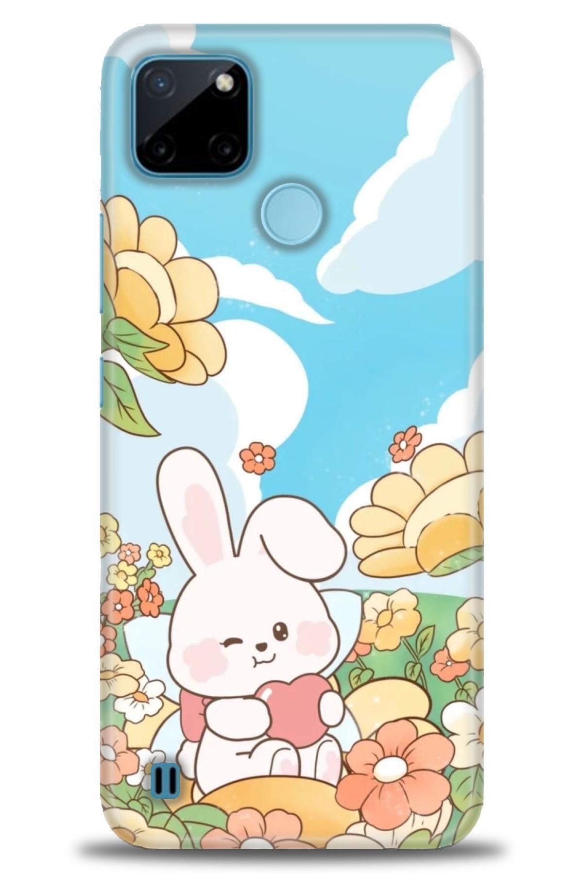 realme C21Y / C25Y İle Uyumlu HD Baskılı Kılıf - Karışık Seri - 840
