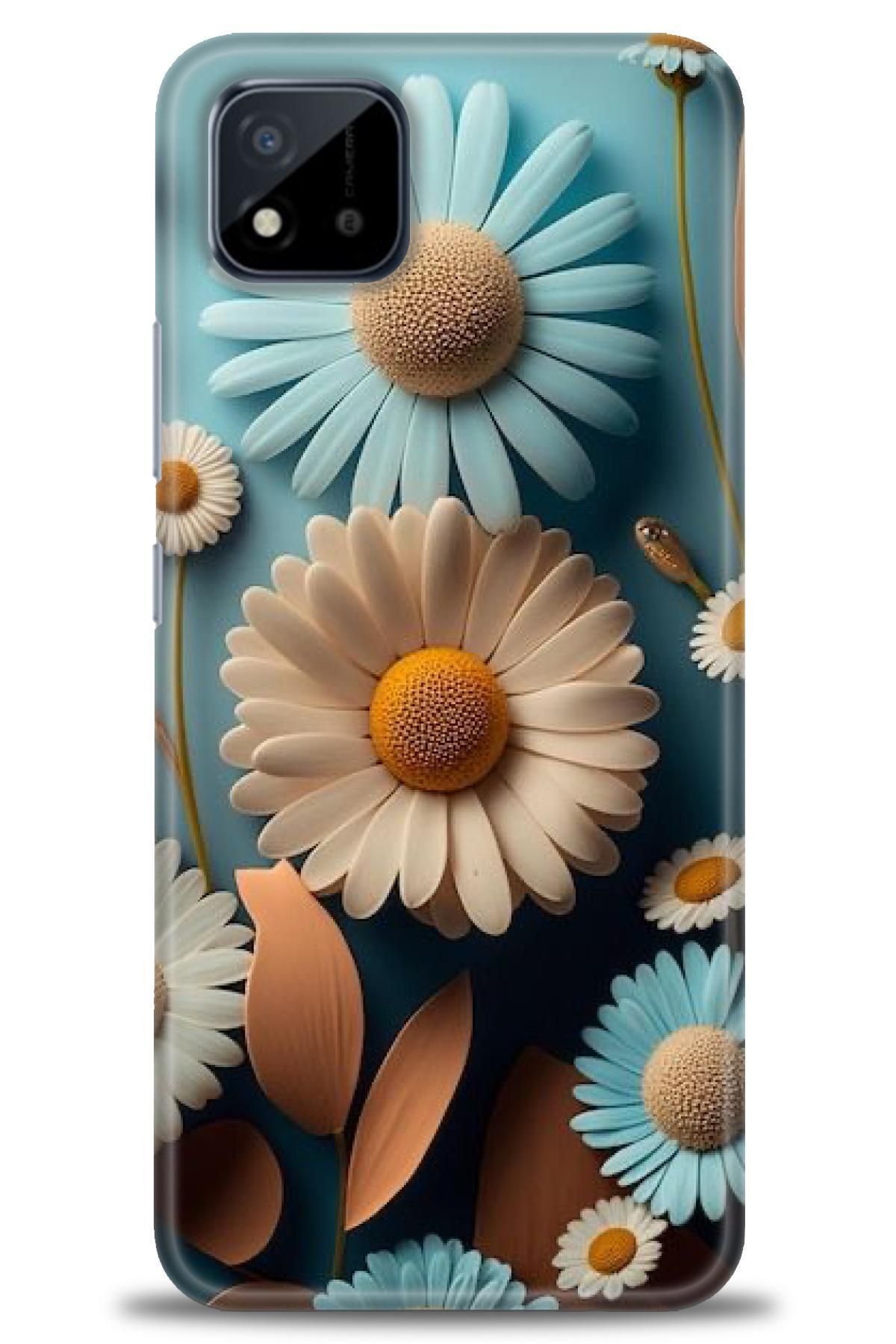 realme C11 2021 İle Uyumlu HD Baskılı Desenli Silikon Kılıf - 977