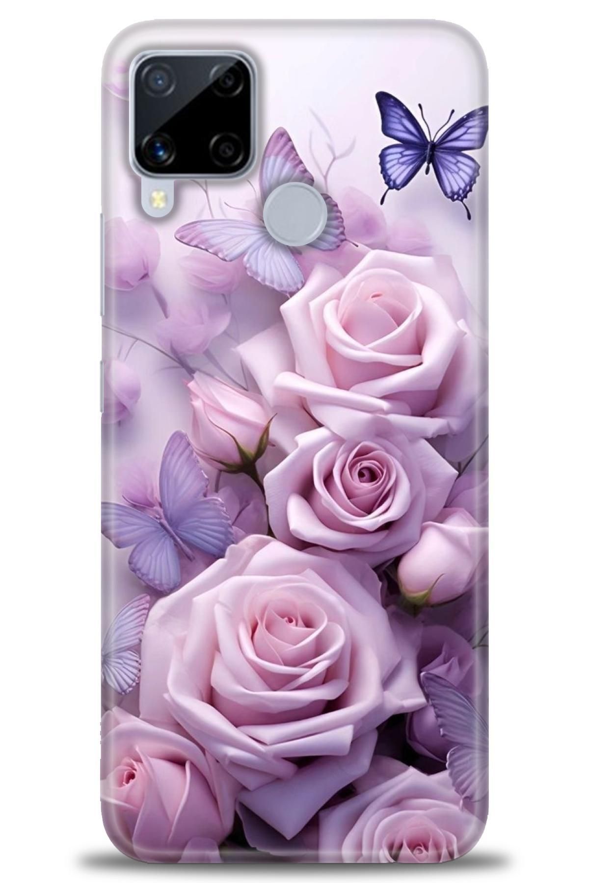 realme C15 İle Uyumlu HD Baskılı Kılıf - Karışık Seri - 530