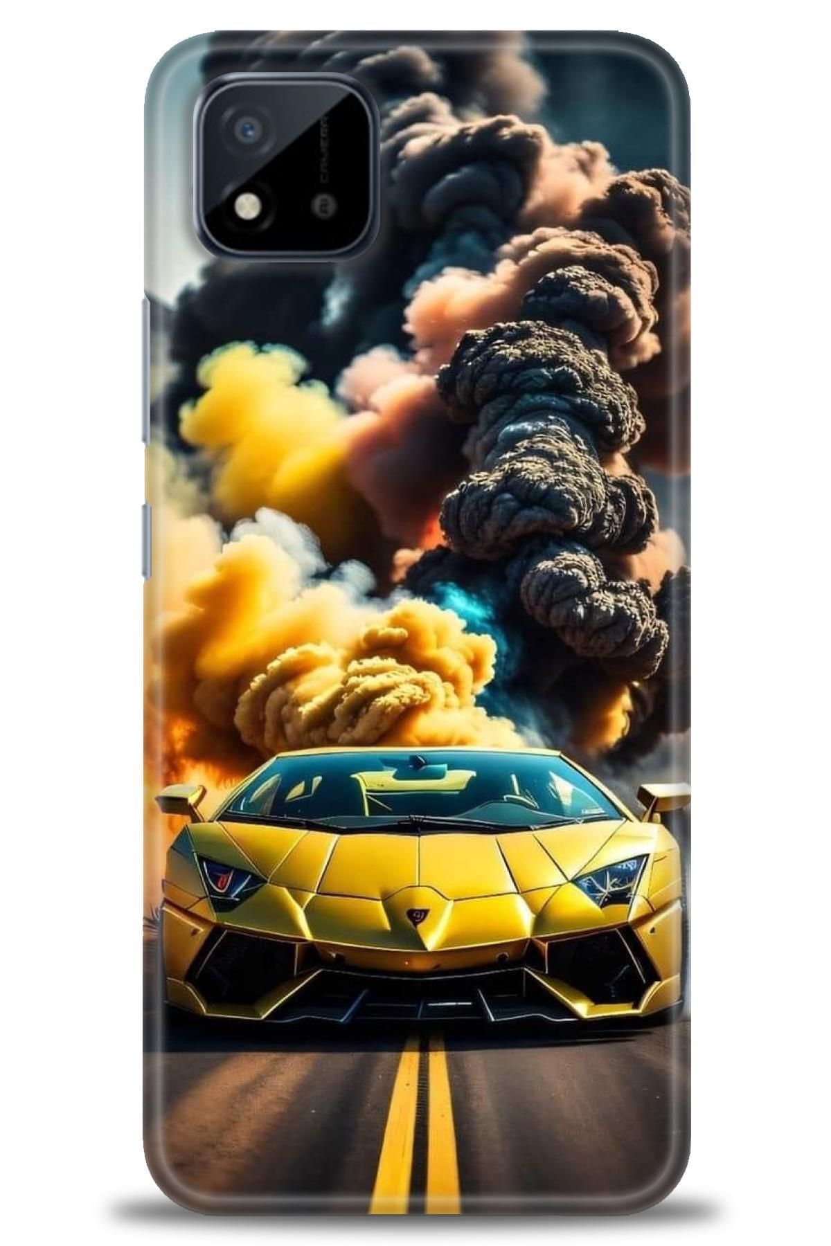 realme C11 2021 İle Uyumlu HD Baskılı Kılıf - Karışık Seri - 853