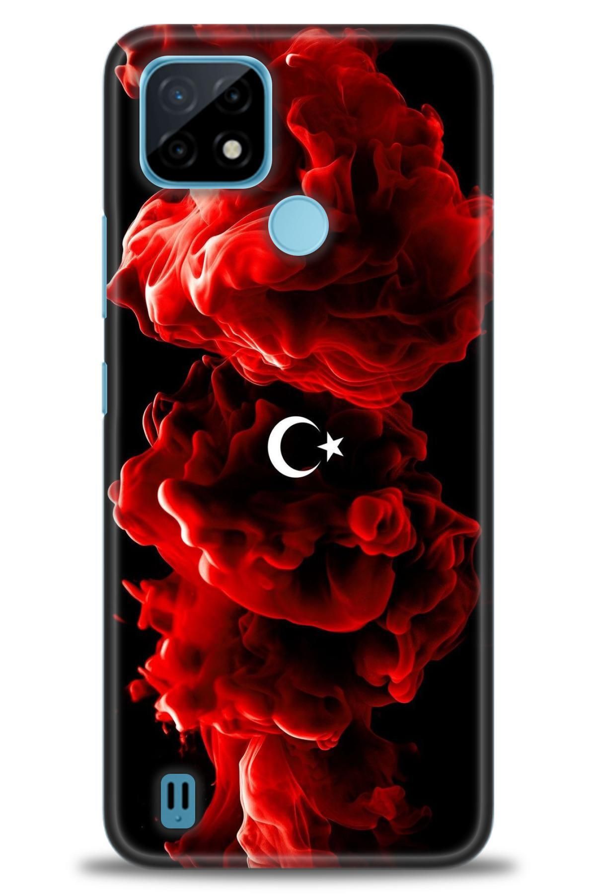 realme C21 İle Uyumlu HD Baskılı Kılıf - Karışık Seri - 1066