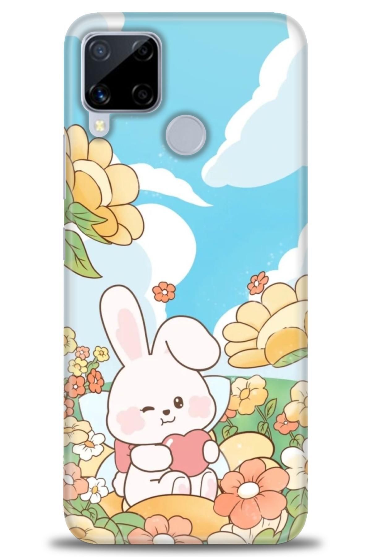 realme C15 İle Uyumlu HD Baskılı Kılıf - Karışık Seri - 92