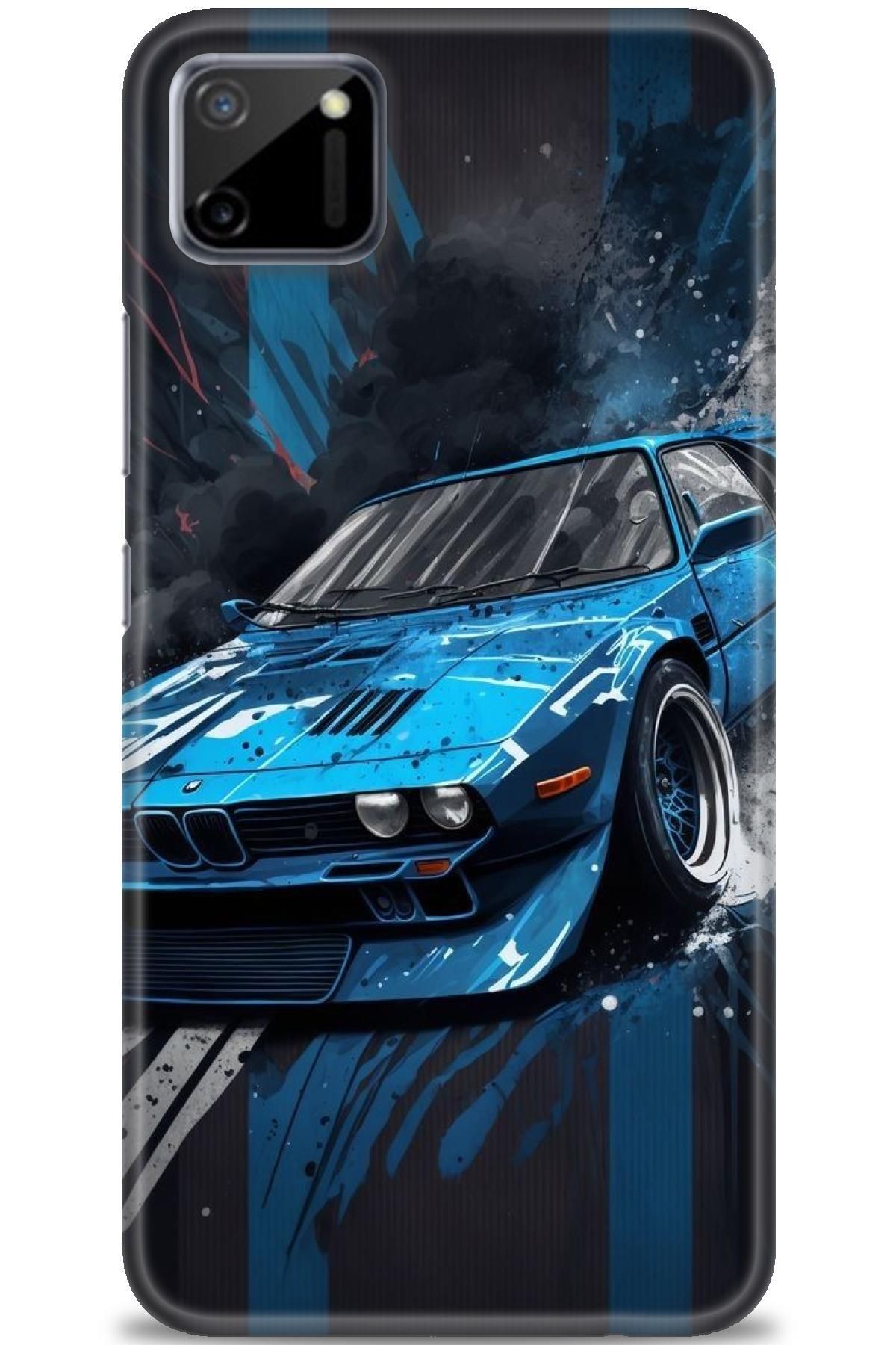 realme C11 İle Uyumlu HD Baskılı Desenli Silikon Kılıf - 241