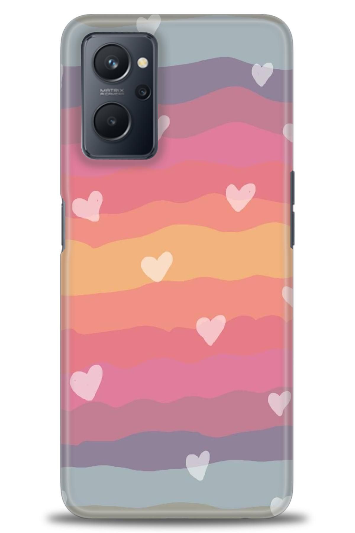 realme 9i İle Uyumlu HD Baskılı Desenli Silikon Kılıf - 901