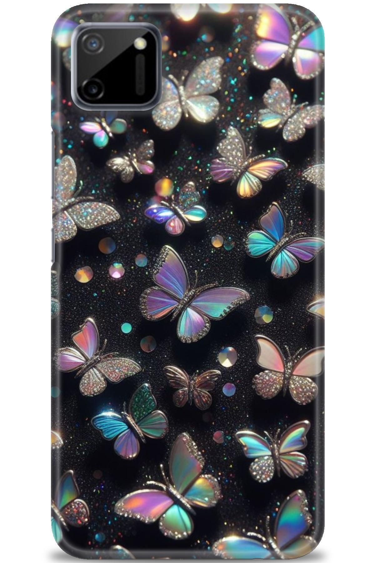 realme C11 İle Uyumlu HD Baskılı Desenli Silikon Kılıf - 184