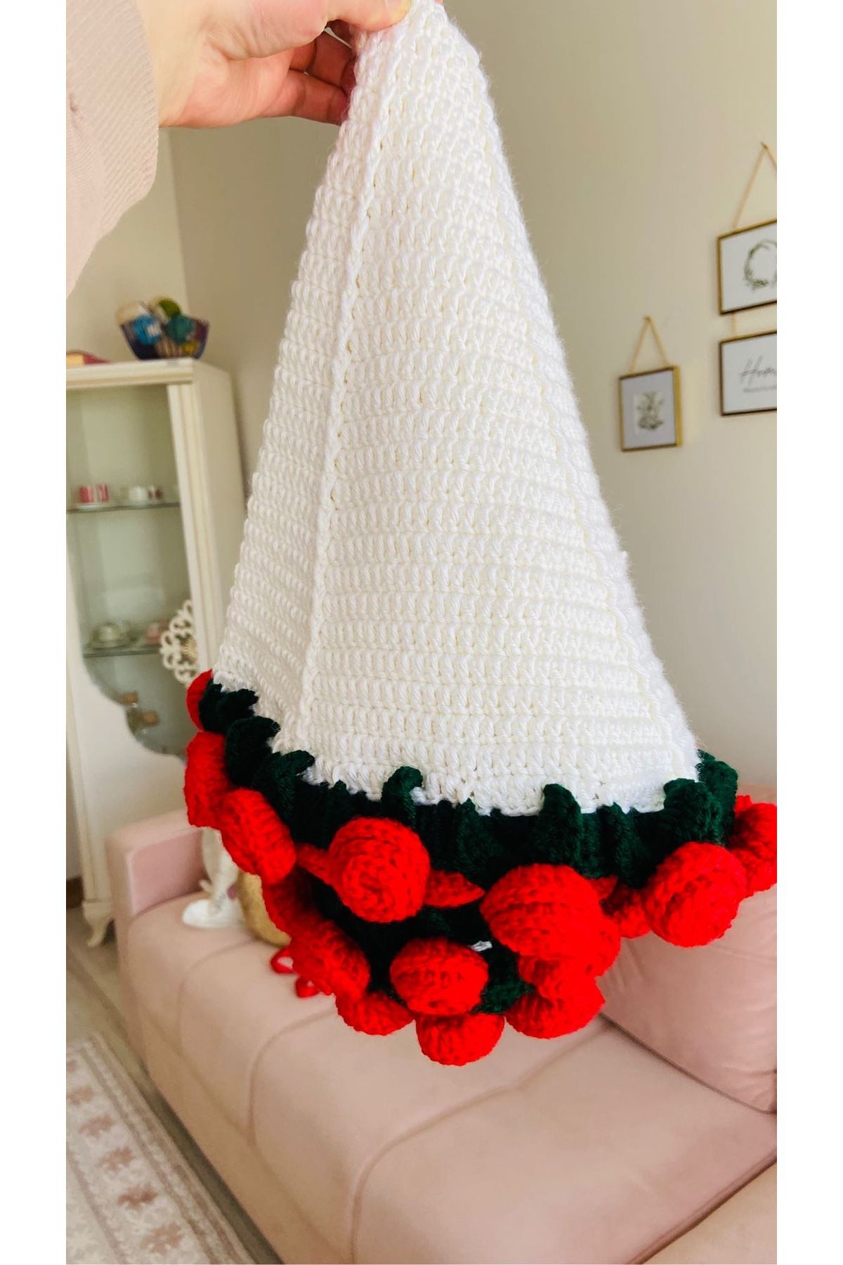 Butik-Zahandmade Red Rose Bouquet 60 cm 4