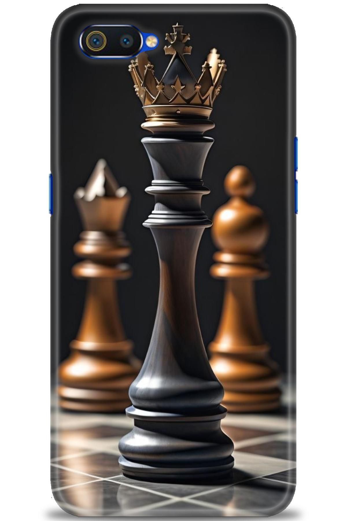 realme C2 İle Uyumlu HD Baskılı Desenli Silikon Kılıf - 638