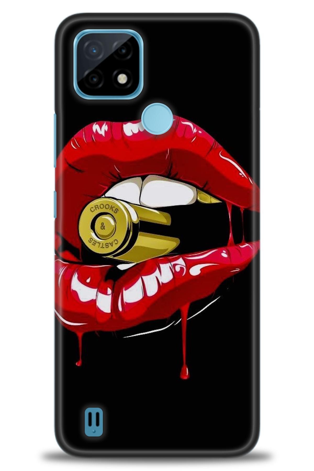 realme C21 İle Uyumlu HD Baskılı Kılıf - Karışık Seri - 793