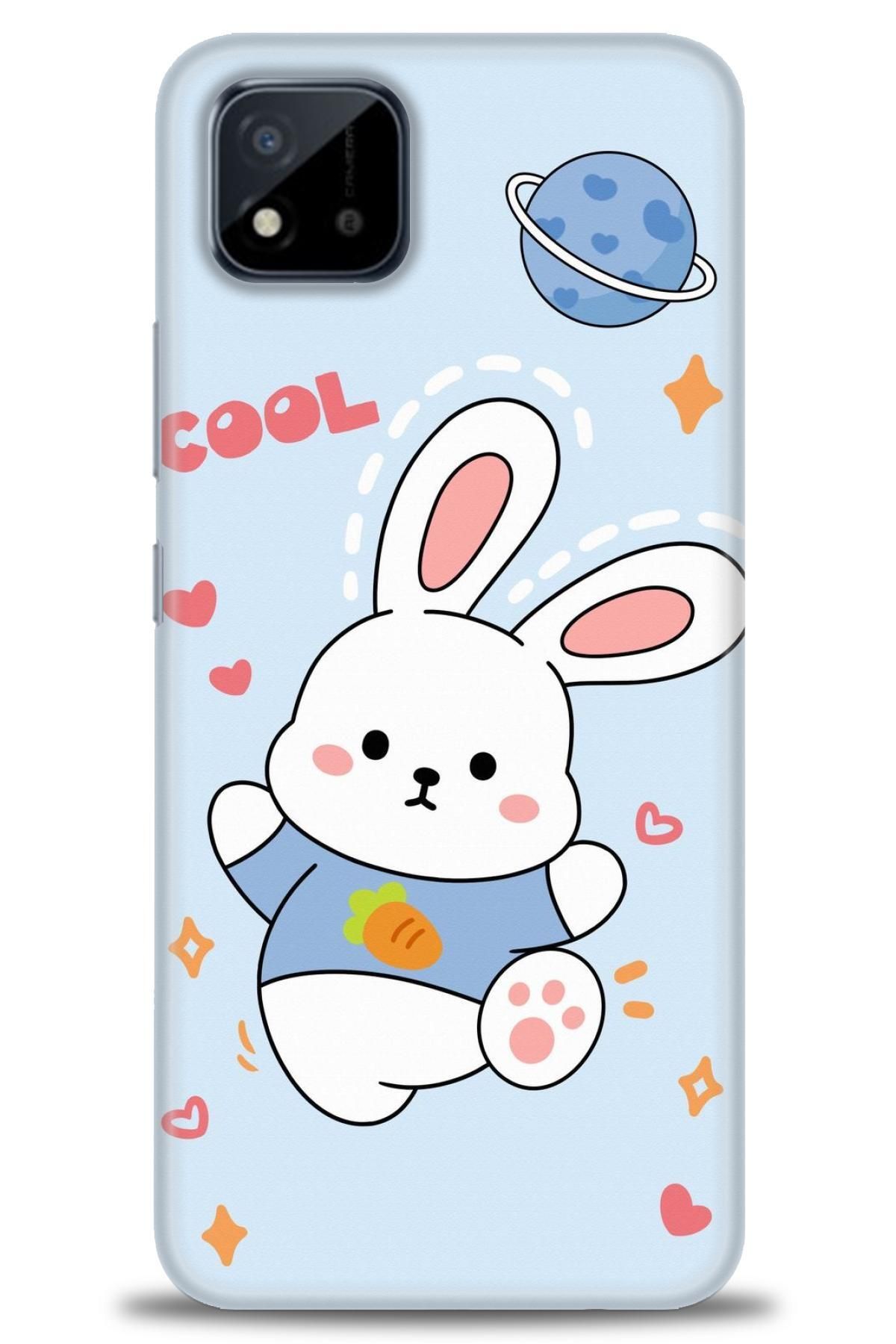 realme C11 2021 İle Uyumlu HD Baskılı Desenli Silikon Kılıf - 685