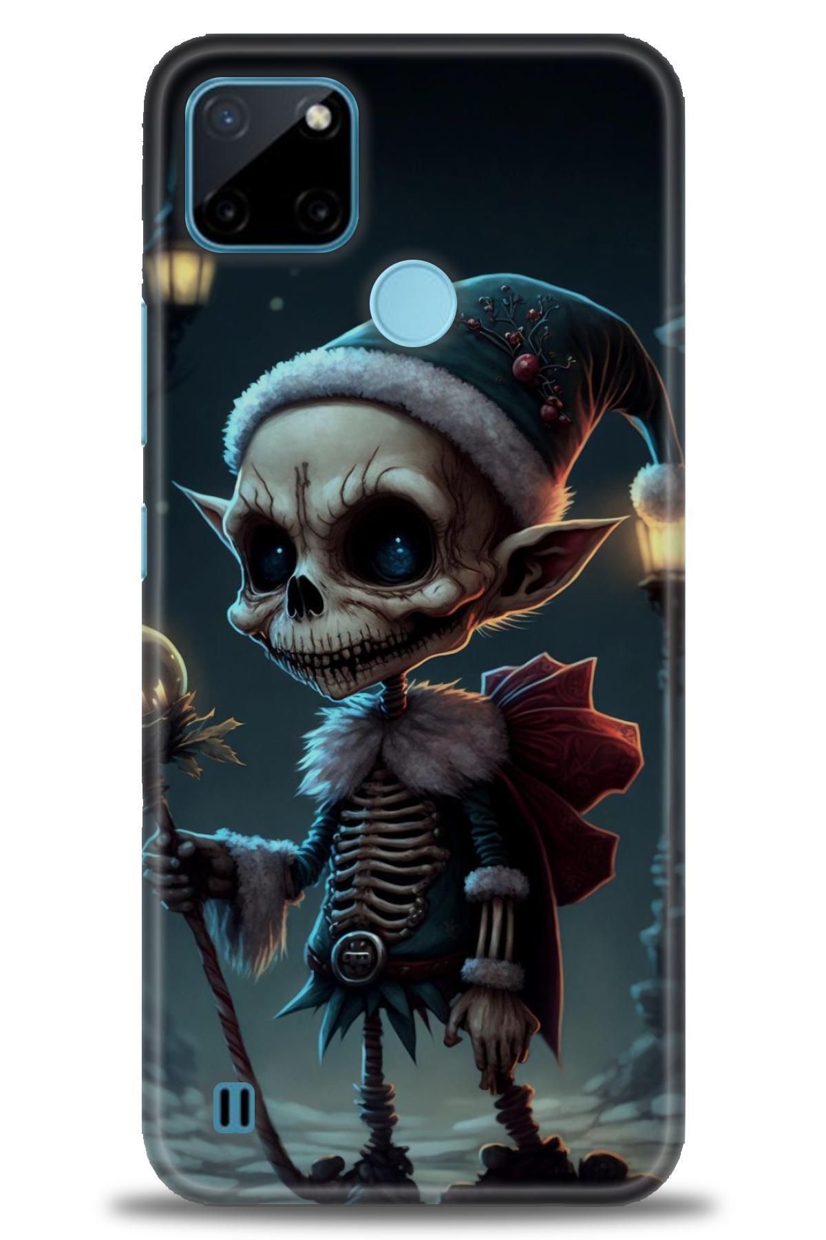 realme C21Y / C25Y İle Uyumlu HD Baskılı Desenli Silikon Kılıf - 800