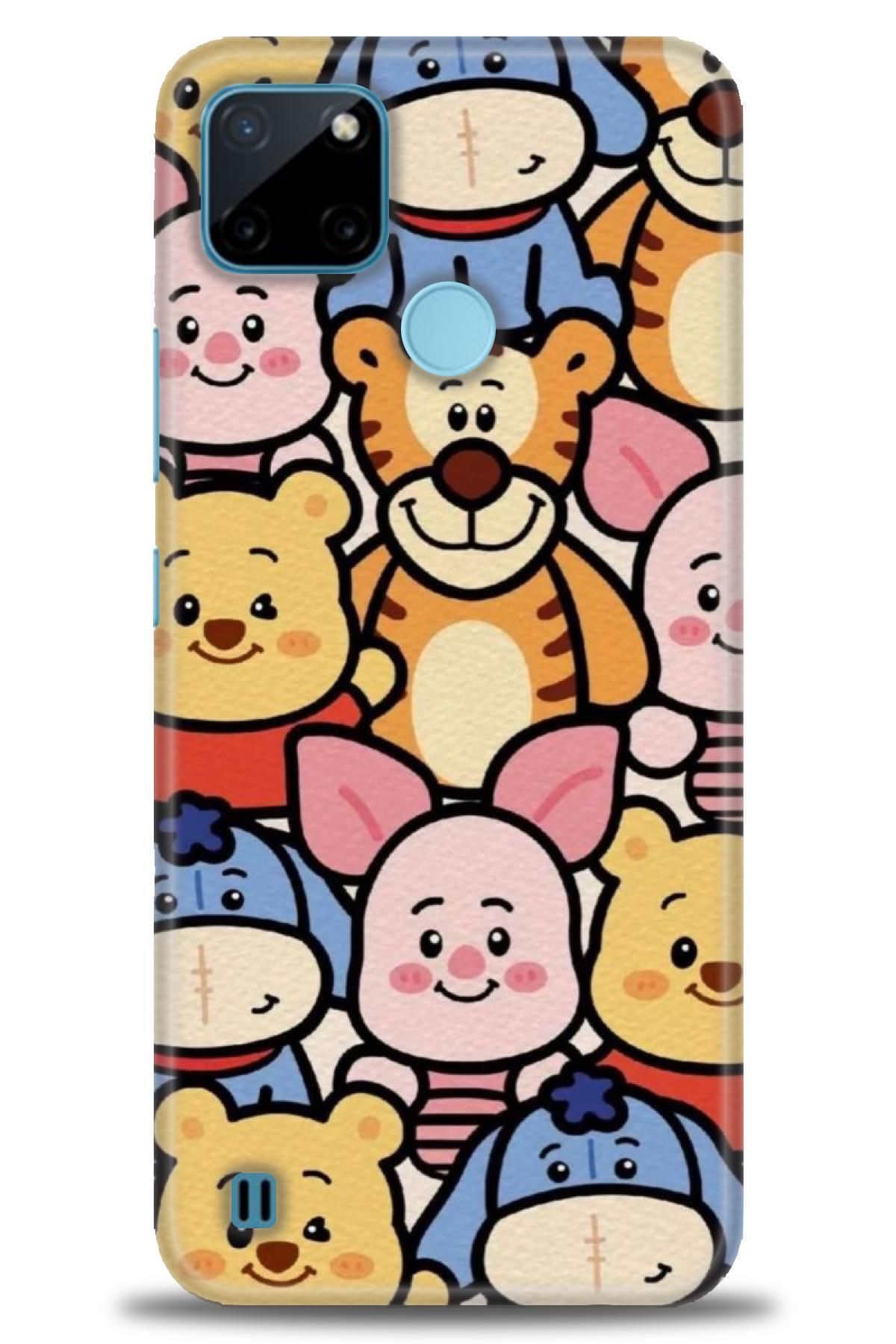 realme C21Y / C25Y İle Uyumlu HD Baskılı Kılıf - Karışık Seri - 502