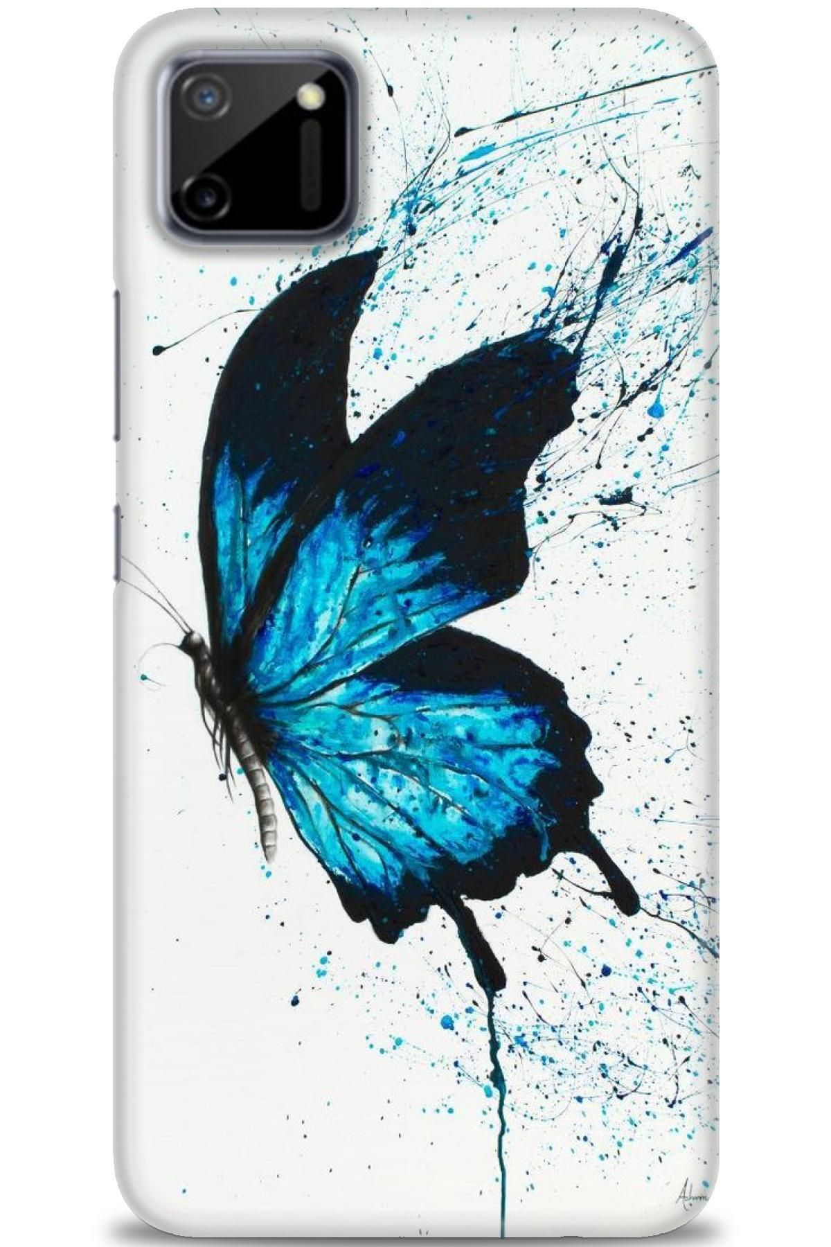 realme C11 İle Uyumlu HD Baskılı Desenli Silikon Kılıf - 115