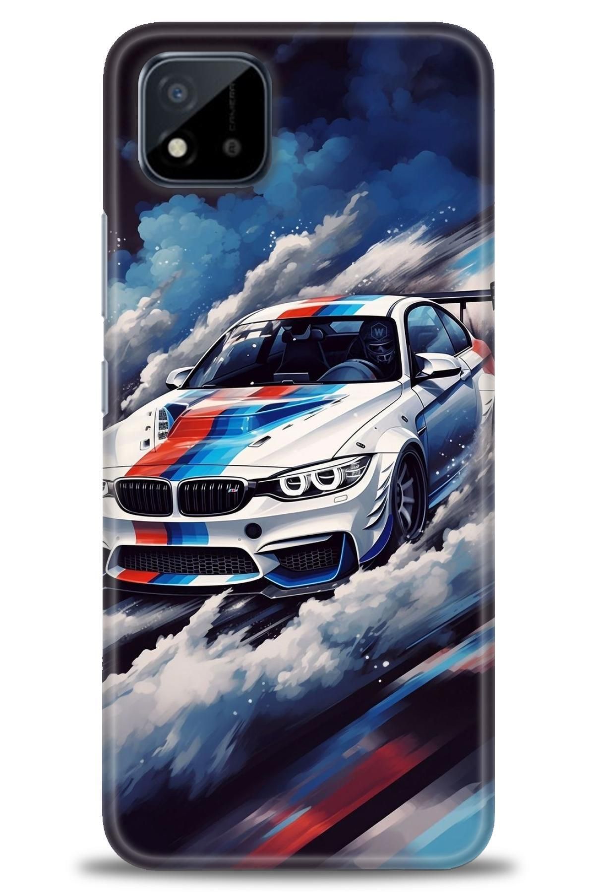 realme C11 2021 İle Uyumlu HD Baskılı Desenli Silikon Kılıf - 580
