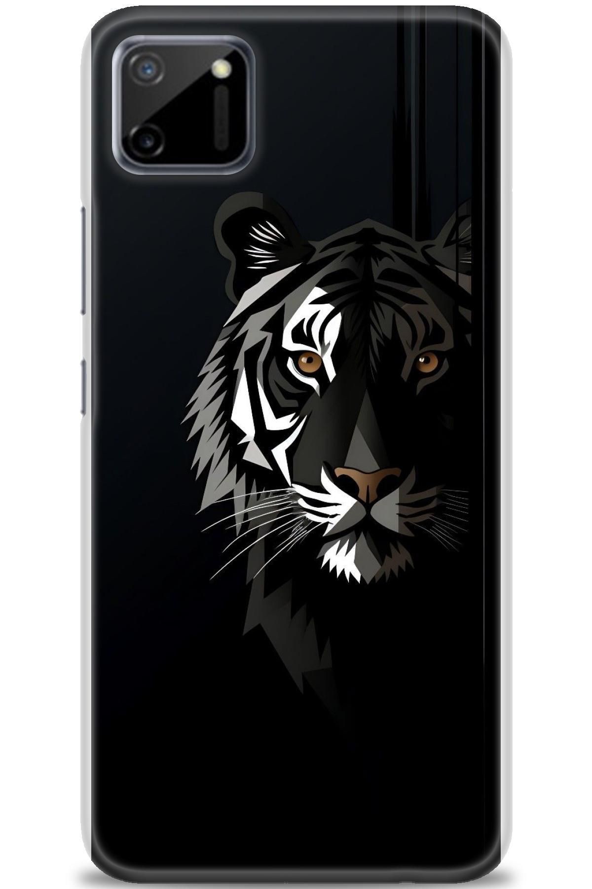 realme C11 İle Uyumlu HD Baskılı Desenli Silikon Kılıf - 486