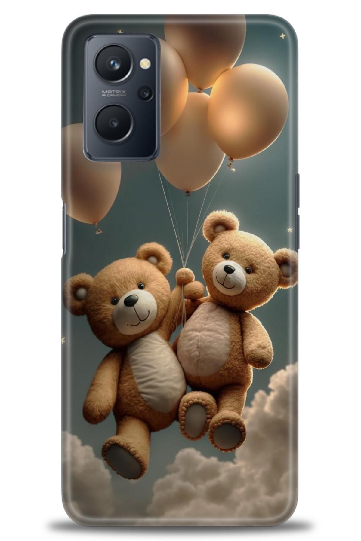 realme 9i İle Uyumlu HD Baskılı Desenli Silikon Kılıf - 610