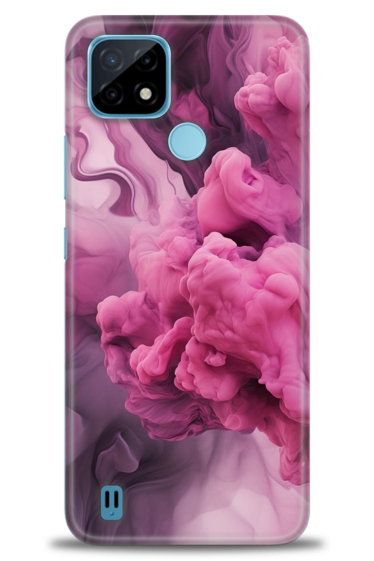 realme C21 İle Uyumlu HD Baskılı Kılıf - Karışık Seri - 803