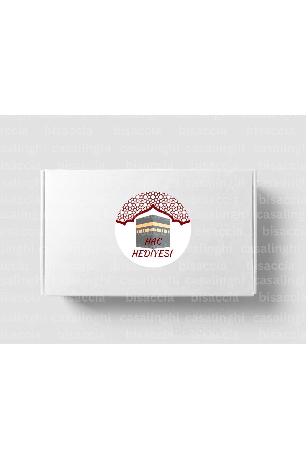 CASALINGHI Hac Hediyesi Etiketi Allah Kabul Etsin Yuvarlak Mat Sticker Zamzam Hajj Umrah 4 Cm (90 Adet)