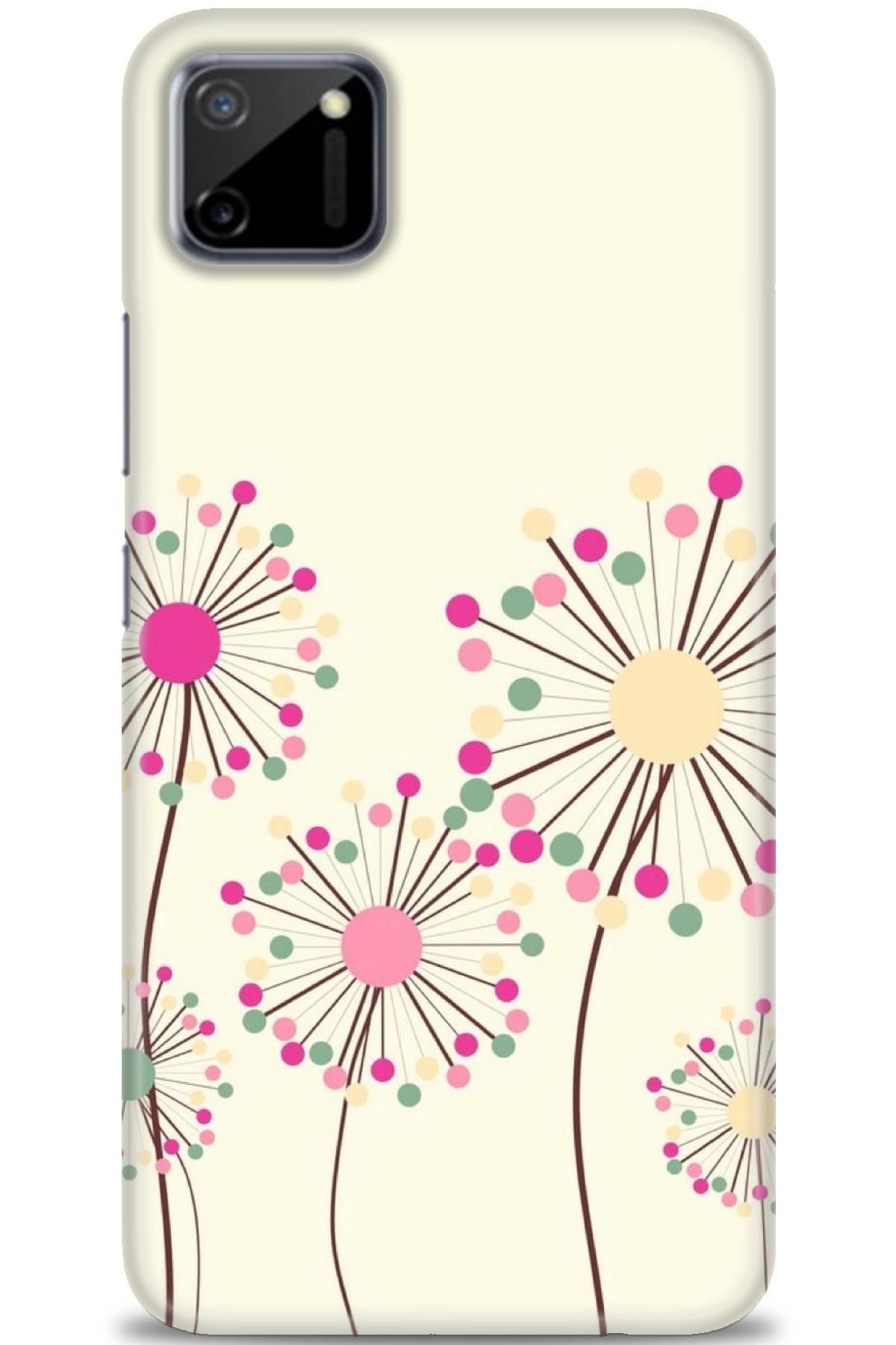 realme C11 İle Uyumlu HD Baskılı Desenli Silikon Kılıf - 55