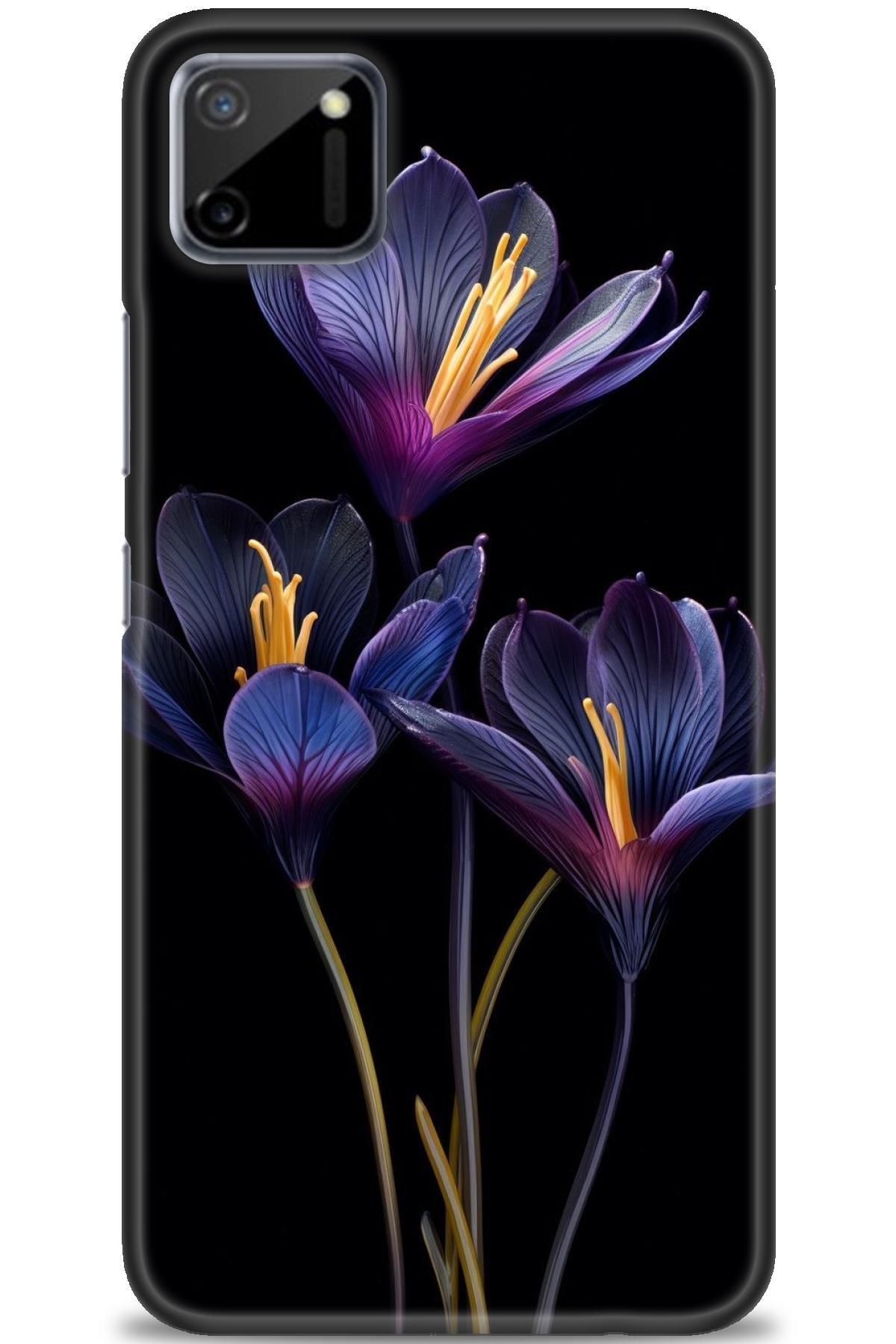 realme C11 İle Uyumlu HD Baskılı Desenli Silikon Kılıf - 412