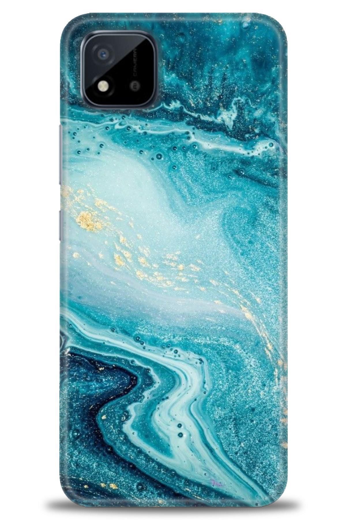 realme C11 2021 İle Uyumlu HD Baskılı Desenli Silikon Kılıf - 408