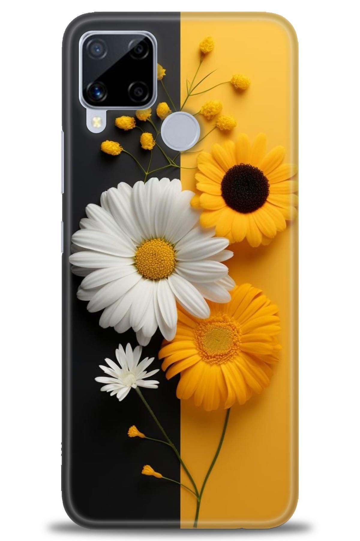 realme C15 İle Uyumlu HD Baskılı Kılıf - Karışık Seri - 177