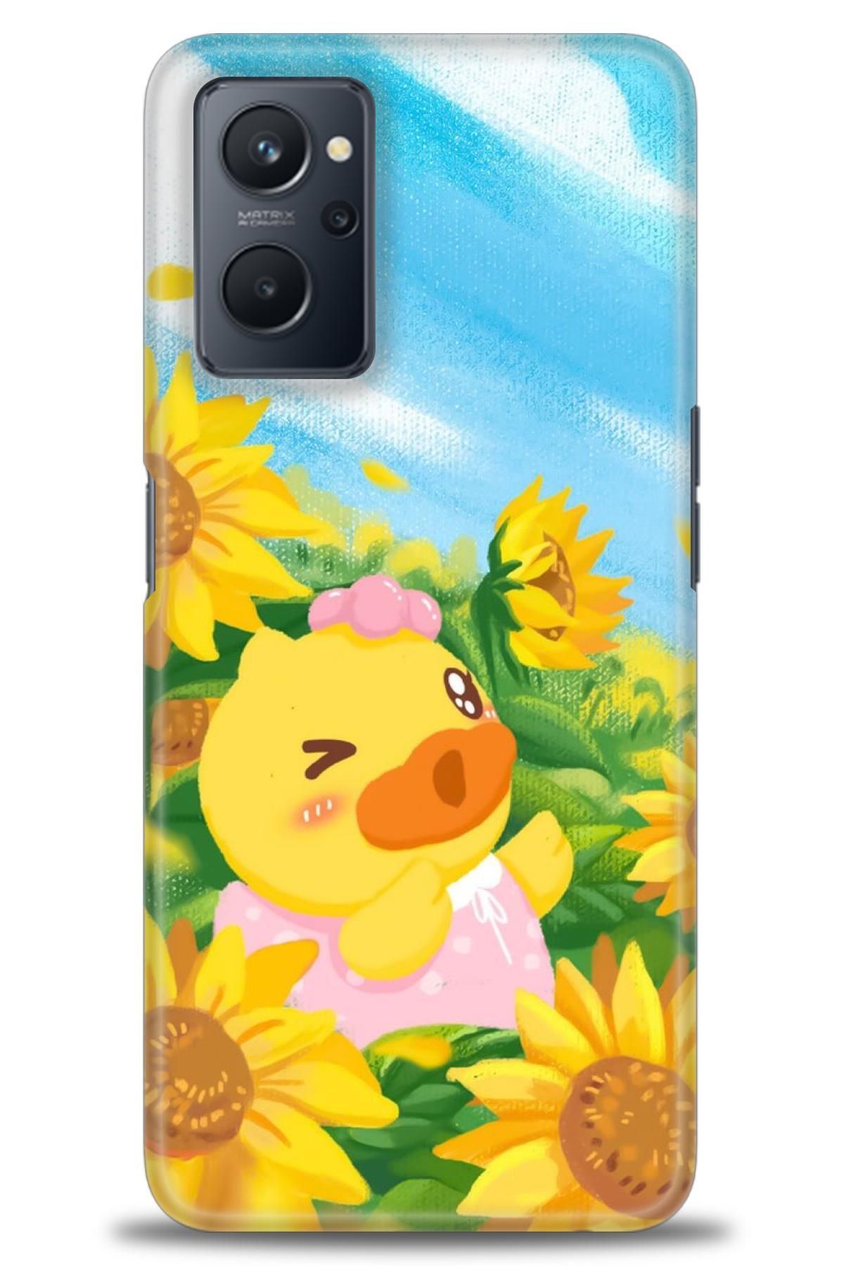 realme 9i İle Uyumlu HD Baskılı Desenli Silikon Kılıf - 832
