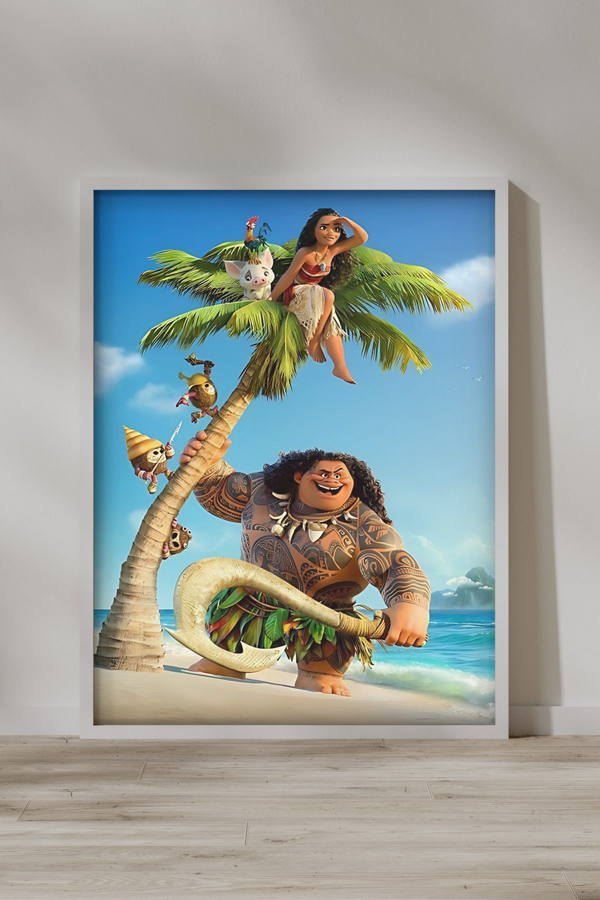 FGHGF Moana Seri 003 Çerçevesiz Poster & Duvar Tablosu