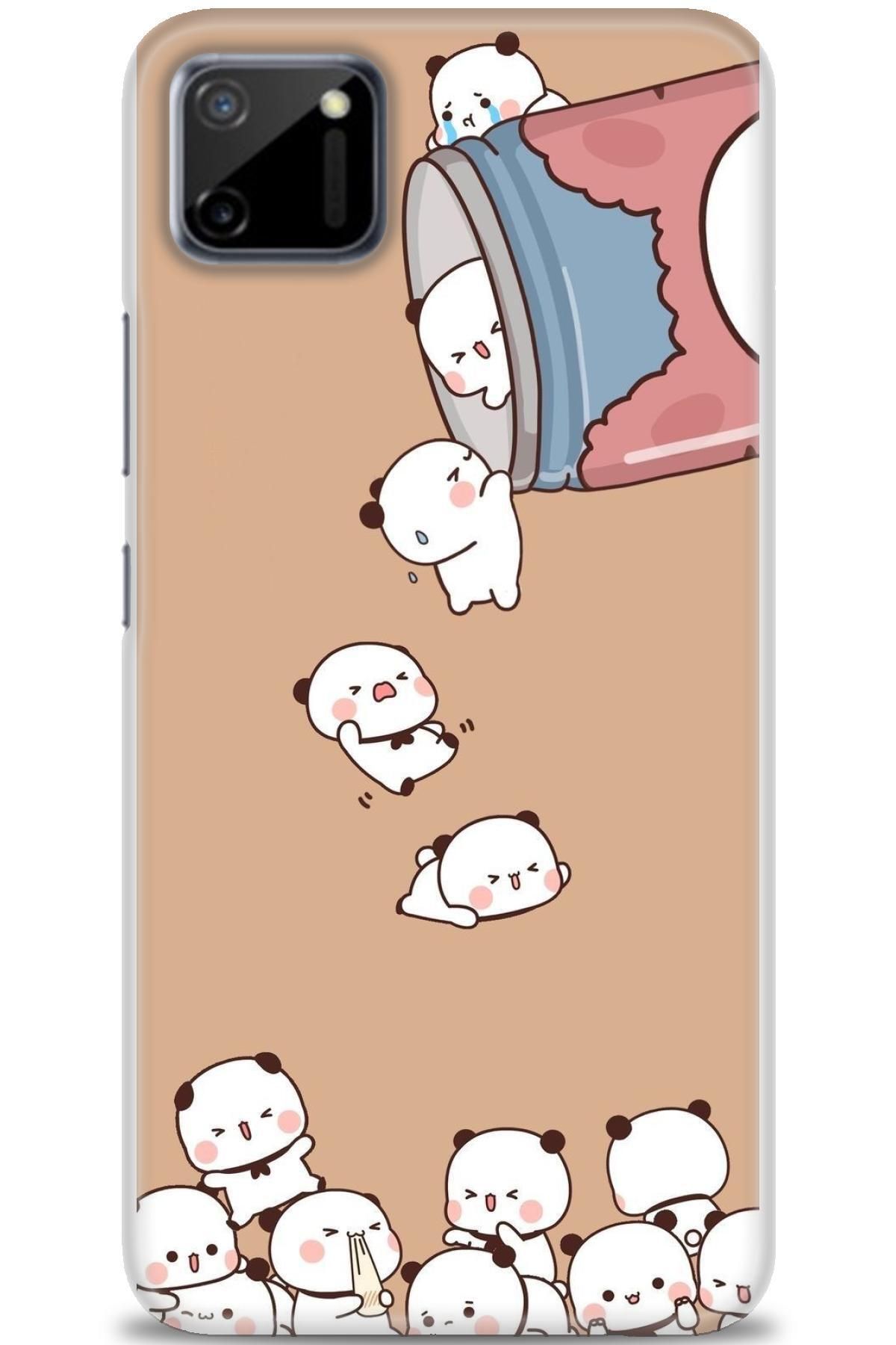 realme C11 İle Uyumlu HD Baskılı Desenli Silikon Kılıf - 681