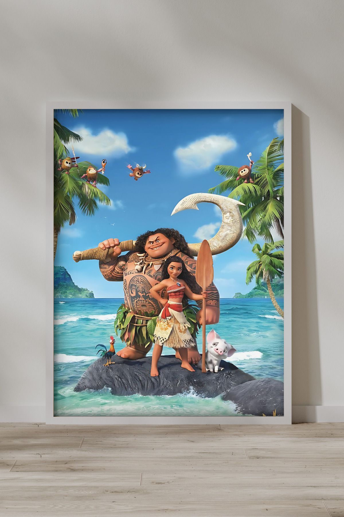 FGHGF Moana Seri 004 Çerçevesiz Poster & Duvar Tablosu