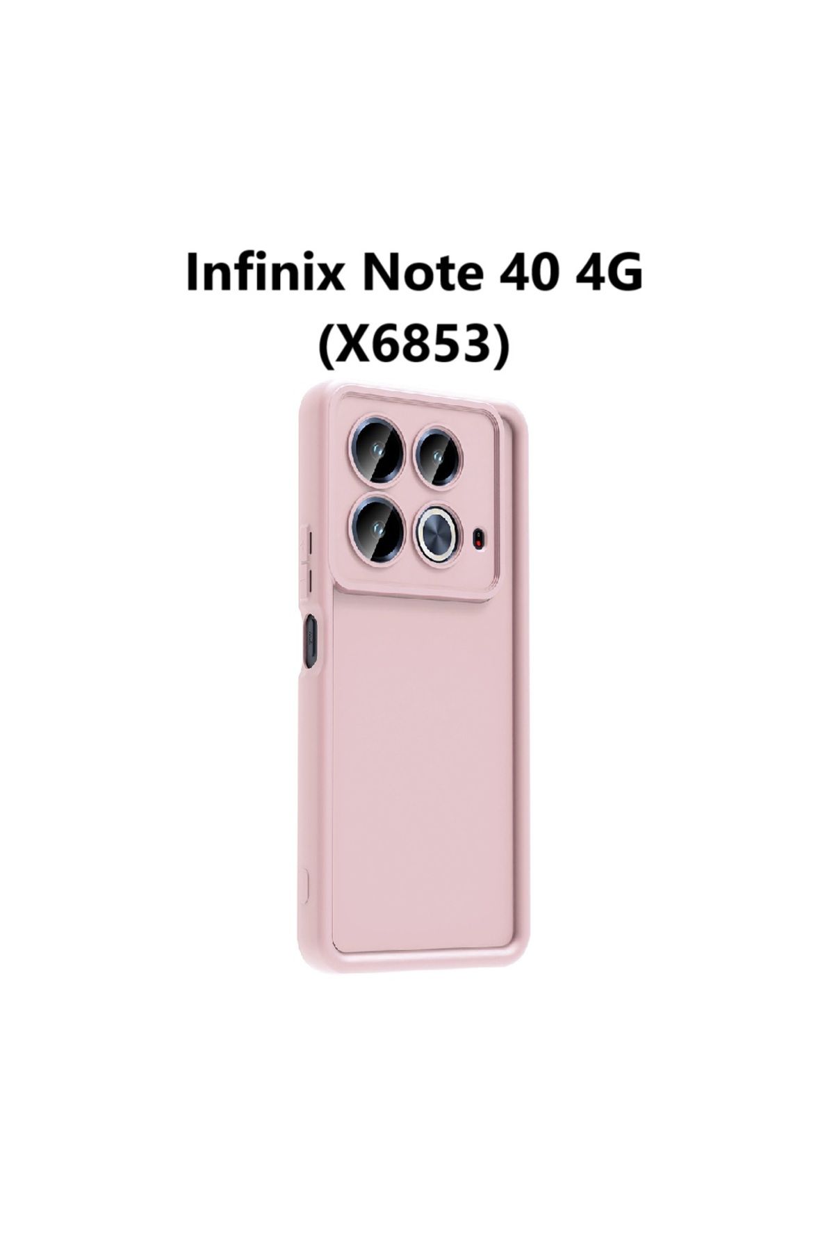 GRABONO İnfinix Note 40 4G Kılıf Kamera Korumalı Yüksek Darbeye Dayanıklı Candy Case Kapak