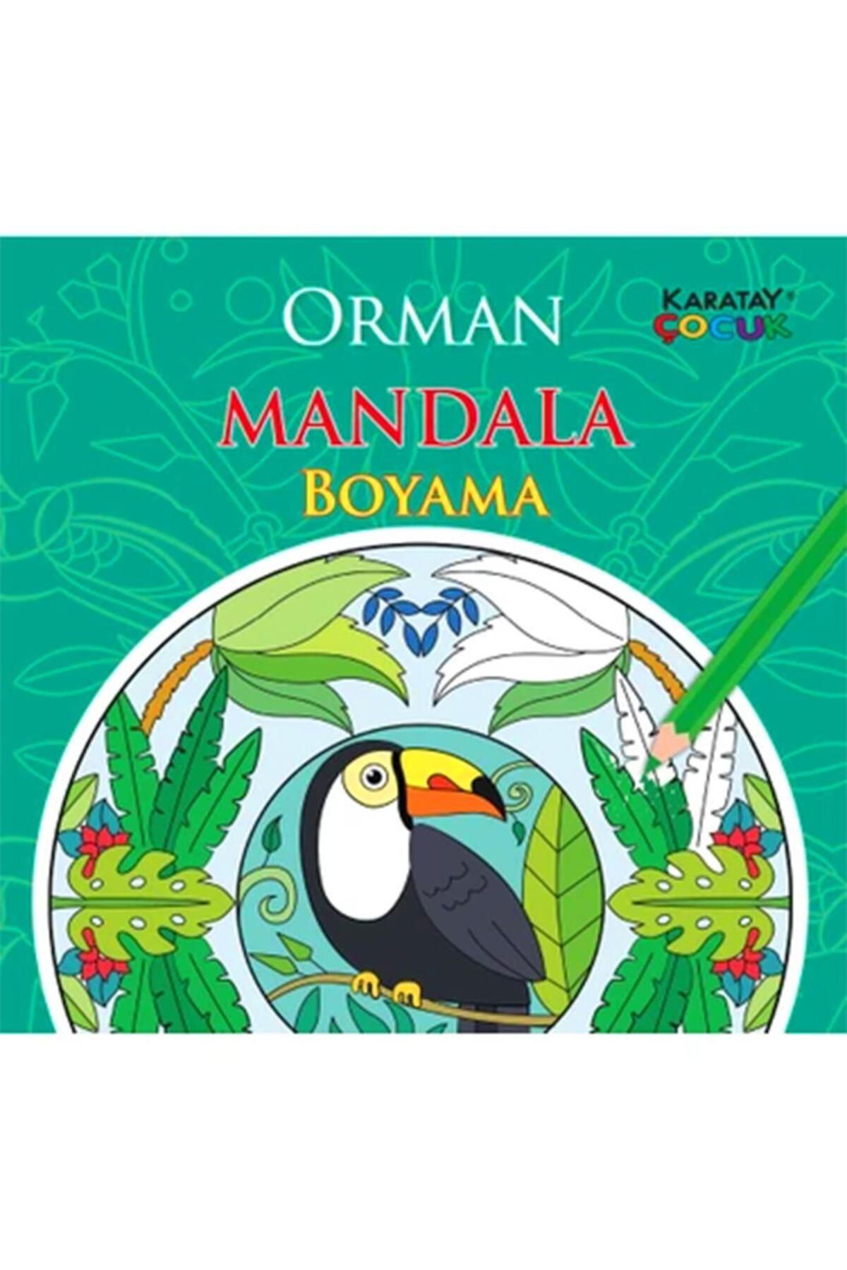 Karatay Çocuk MANDALA BOYAMA KİTABI ORMAN