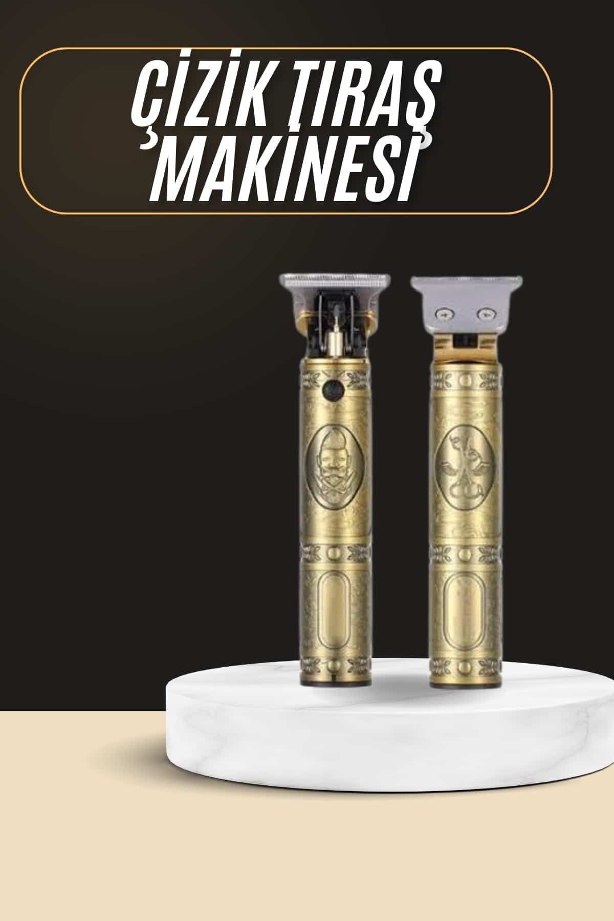 teknotrust Tıraş Makinesi Şarjlı Çizik Tıraş Paslanmaz Çelik Bıçaklı 4 Taraklı