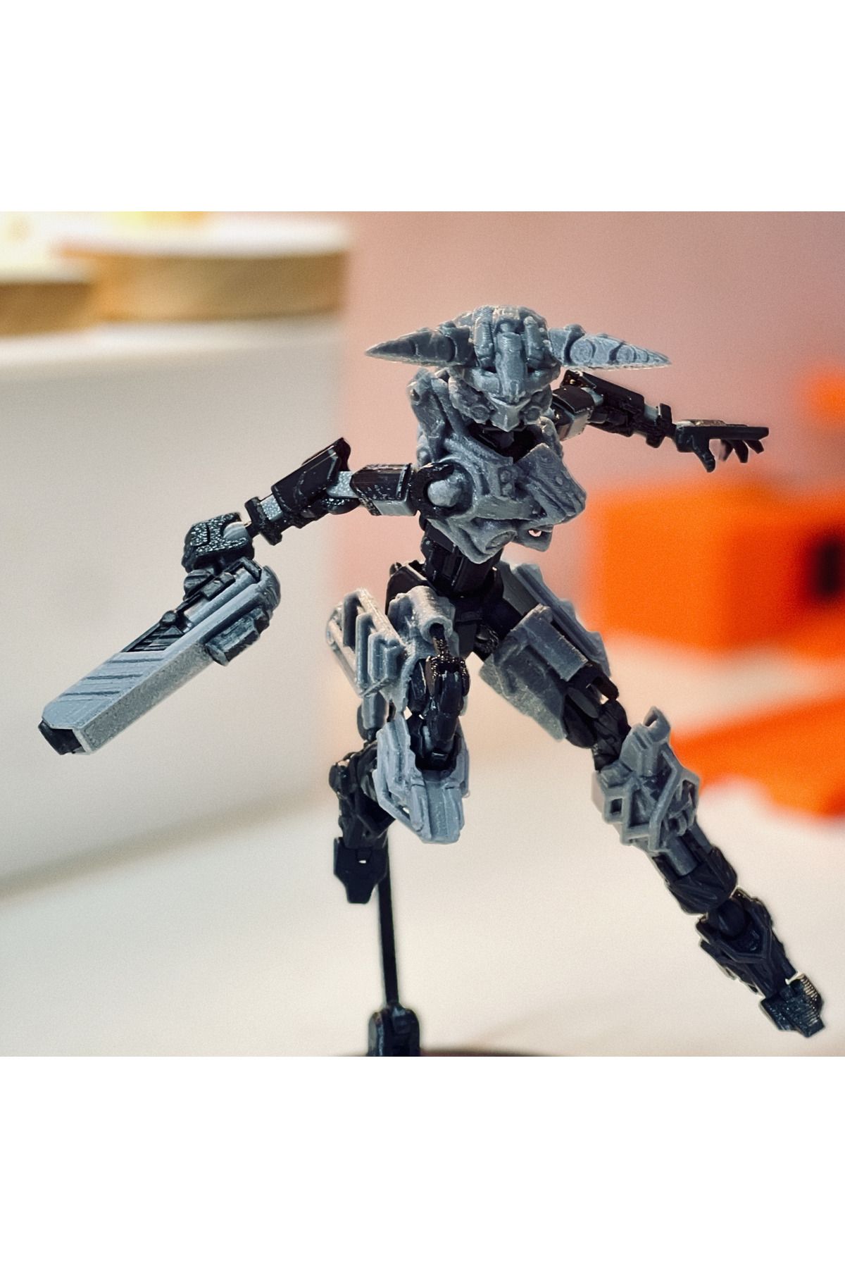 Modellio3D Dummy 13 İçin Zırh Serisi – Rabbit Striker Armor (Stand HEDİYELİ)