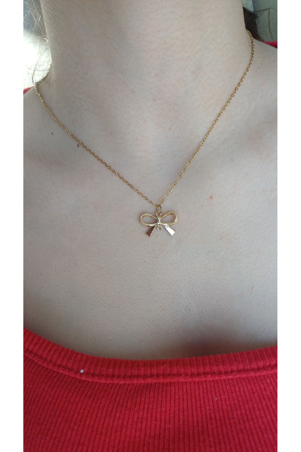 Jewerly Gold çelik kolye