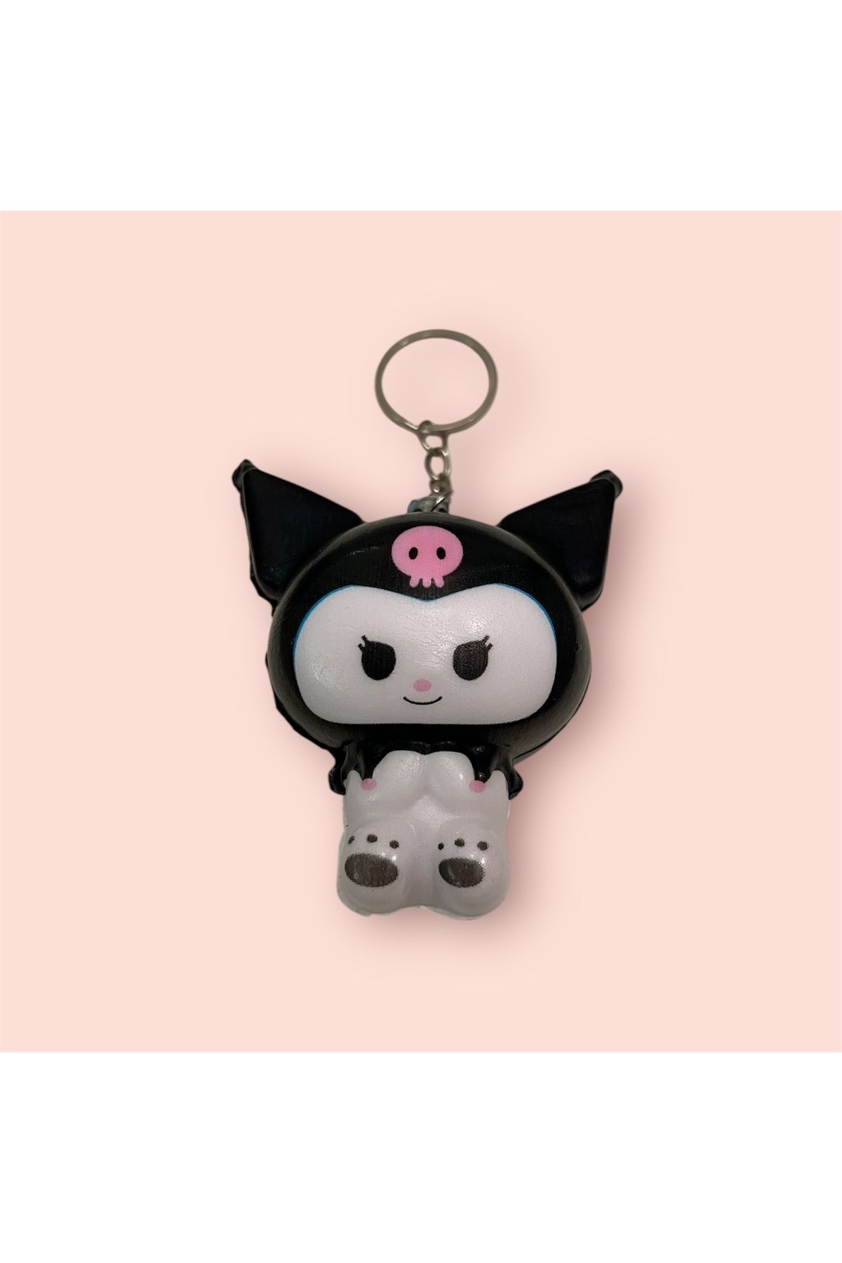 synshop Sanrio Karakter Kuromi My Melody Figürlü Squishy Anahtarlık
