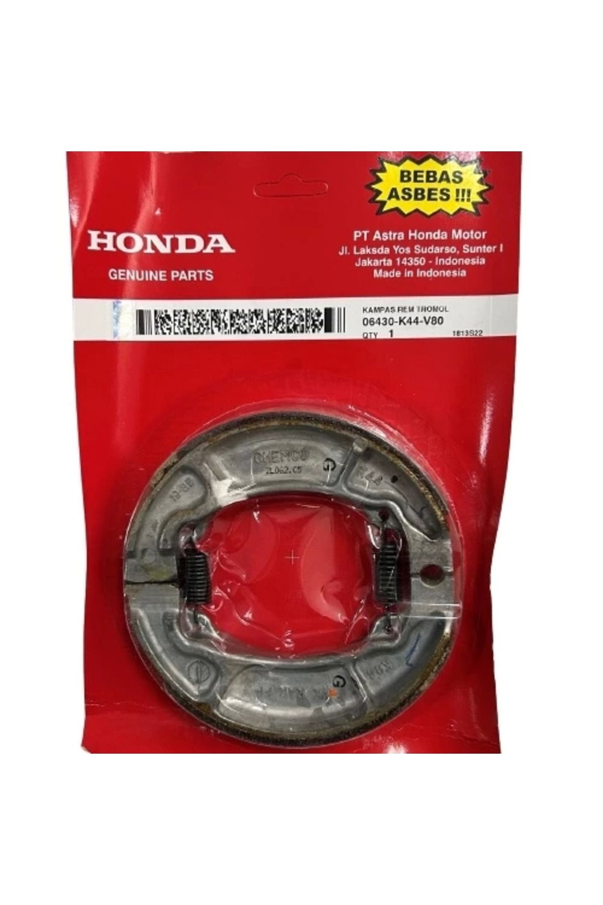 Honda Spacy 110 Fren Balatası Yaylı Orijinal