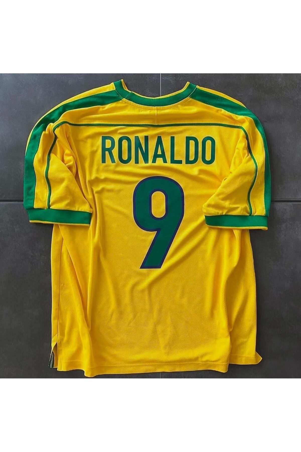 feriköy Brezilya Milli Takımı 98 Dünya Kupası Ronaldo Nazaro Nostalji Formasıııı