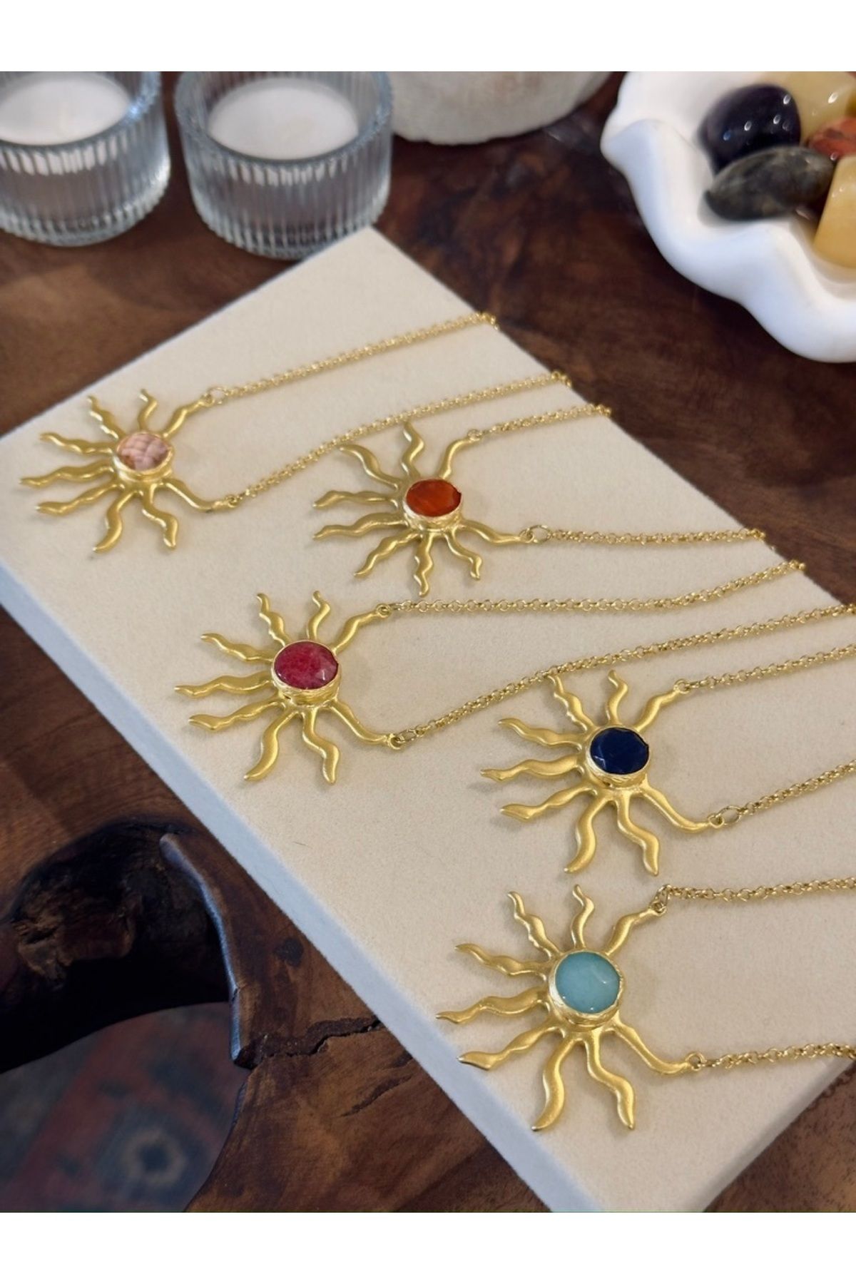 Gold Garden Chora Surya Seri Kolye