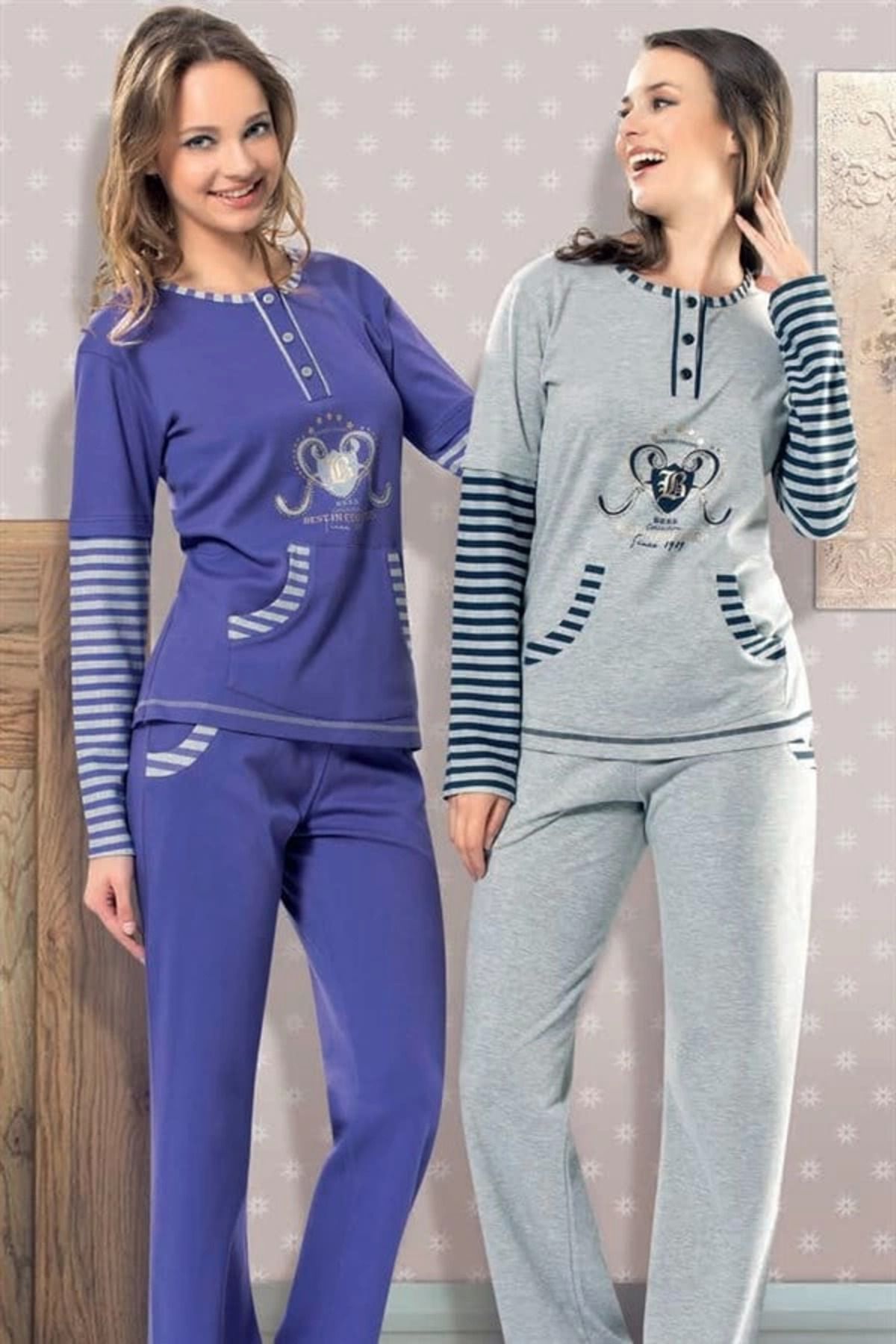 Albayrak Berrak Kışlık Pijama Takımı 5290