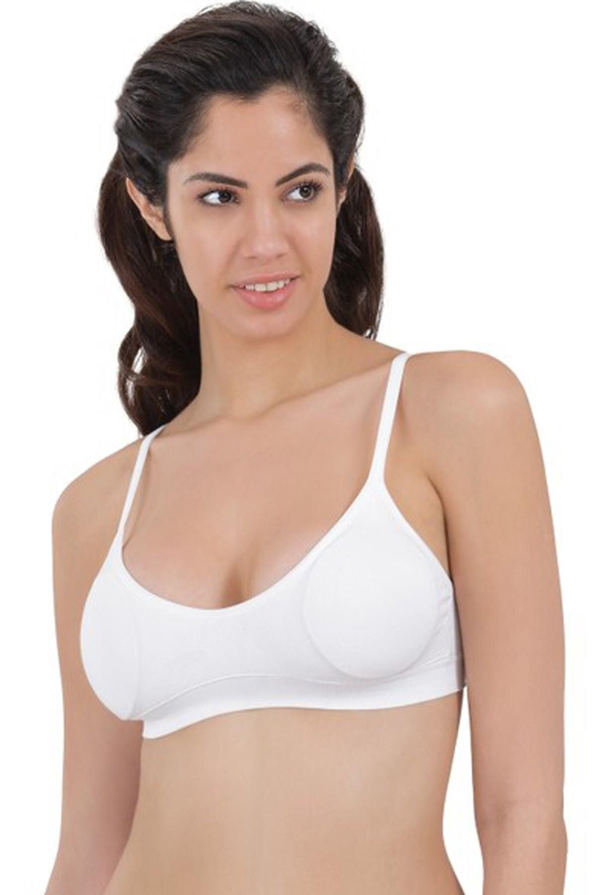 Albayrak BEYAZ MI Emay 4020 Pedli İnce Askılı Büstiyer