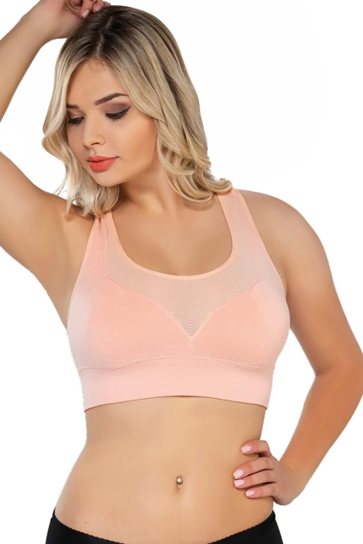 Albayrak PUDRA MI Emay 4027 Seamless Tül Pedli Toparlayıcı Büstiyer